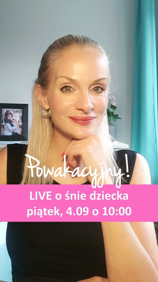 Pierwszy POWAKACYJNY live o śnie dziecka już za nami - dziękuję za Waszą obecność i pytania! 🥰
Opowiadałam m.in. o:
💤 Ucieczkach starszaczka z otwartego łóżeczka (na sen w otwartym łóżeczku dziecko jest gotowe dopiero po ukończeniu 2.5 roku!)
💤 Ucieczkach z łóżeczka górą (pojawia się zazwyczaj po 18.mż i faktycznie może mocno zaburzać sen)
💤 Niespokojnym śnie nocnym u 6-miesiecznego maluszka - co może być przyczyną?
💤 Trudnościach, jakie są typowe u dziecko, które właśnie rozpoczęły przygodę ze żłobkiem (o tym szerzej opowiadam w nagraniu na moim kanale na YT - www.youtube.com/@wyspanamamaonline)
Spotkamy się ponownie w przyszły piątek o 10:00 - wakacje były cudowne, ale naprawdę stęskniłam się za Wami! 🩷
Miłego dnia! 😘
#rpdzicielstwo #zdrowysen #sendziecka