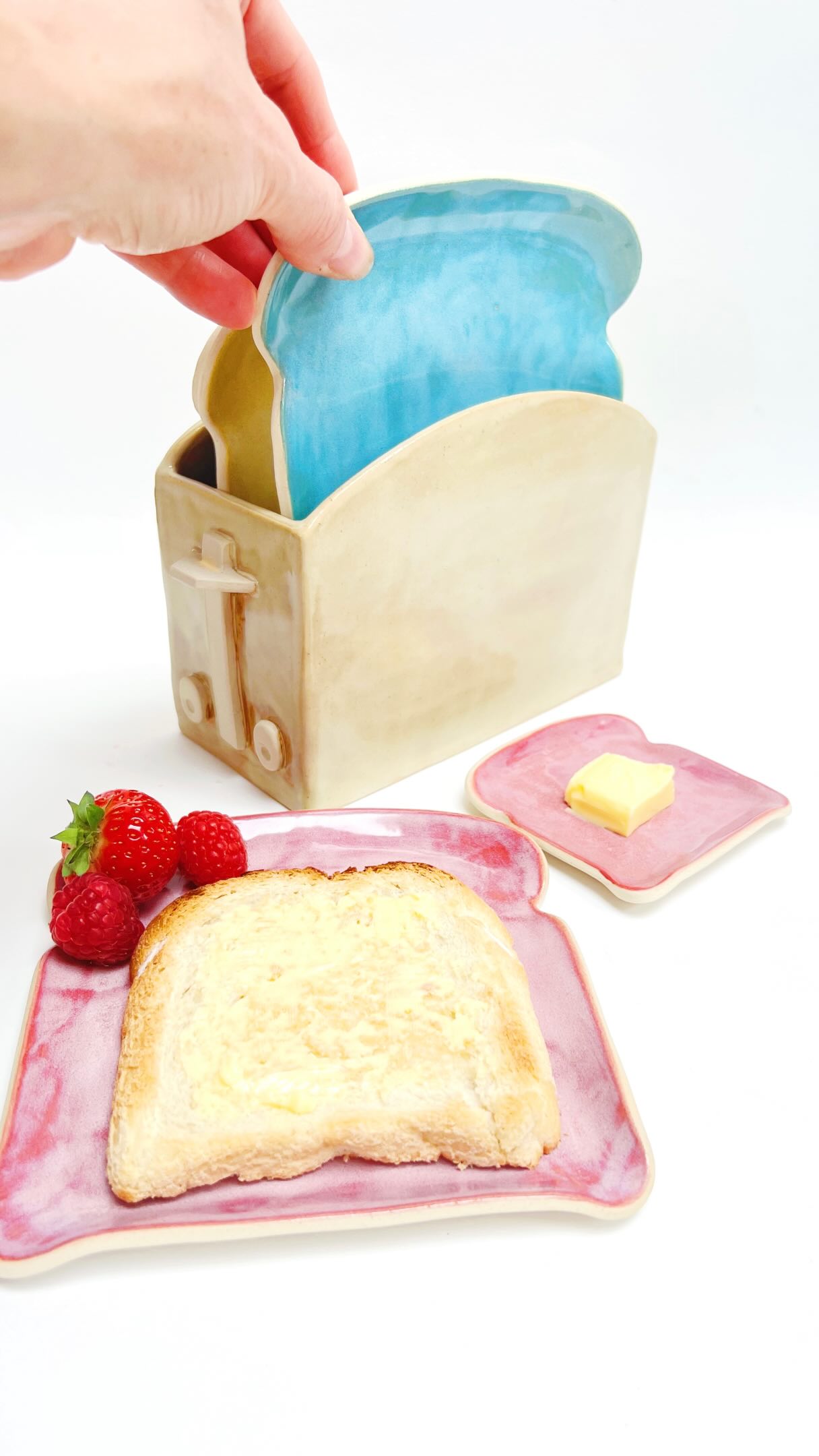 What if you could make your own? š
Iāve turned my toast rack & six toast plates into a complete hand-building project guide that you can make in your own studio and no throwing requiredā”ļø
Youāll get the templates, step-by-step instructions and my colour guide so you can make the whole thing from a slab of clay - whoopieeee for non boring breakfast plates!
THE TOAST PROJECT launches in 7 days.
Join the list for early access - the linkās in my bio š„
#toastplates #handbuilding #ceramics #potteryproject #potterytutorial