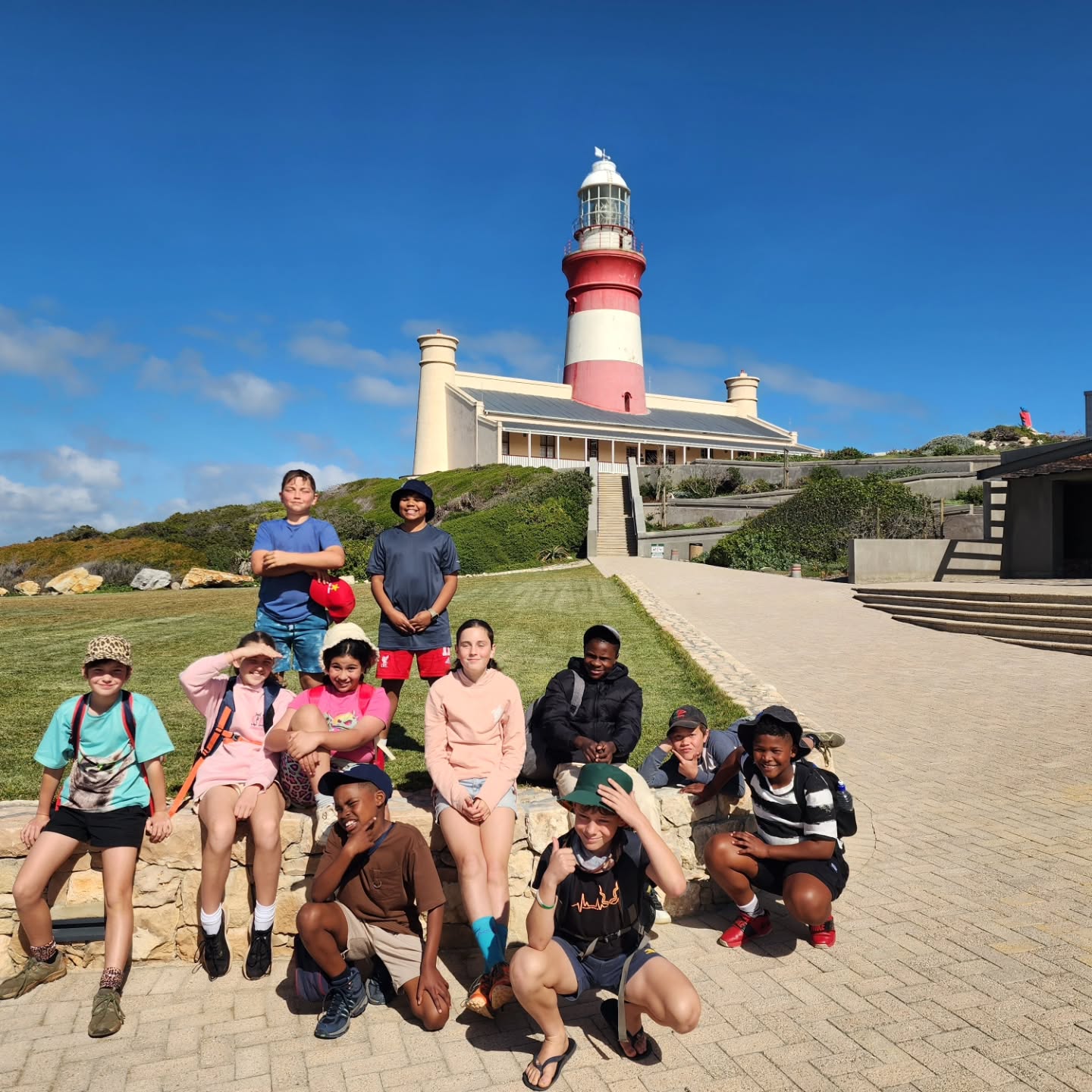 🏕️🌊 Grade 5 Camp in Struisbaai 🌊🏕️
What an unforgettable adventure for our Grade 5s in beautiful Struisbaai! 💙✨
From climbing the iconic Cape Agulhas Lighthouse 🗼🌊 to standing at the southernmost tip of Africa, where the Atlantic and Indian Oceans meet 🌍🌊🌊, every moment was a discovery! 🔎✨
Our learners explored the historic Meisho Maru shipwreck 🚢⚓, ventured into the incredible Arniston/Waenhuiskrans Cave 🪨🌊, and experienced the beauty of our coastline along the way. 🐚☀️🌿
But beyond the adventures, it was the moments shared together that made this camp truly special. 💙🤝 Every laugh 😂, every step 👣, every challenge 💪 and every new experience became part of a story they’ll remember for years to come. 🥰📖
Here’s to our incredible Grade 5s and one unforgettable Struisbaai adventure! 🏕️🌅💙✨