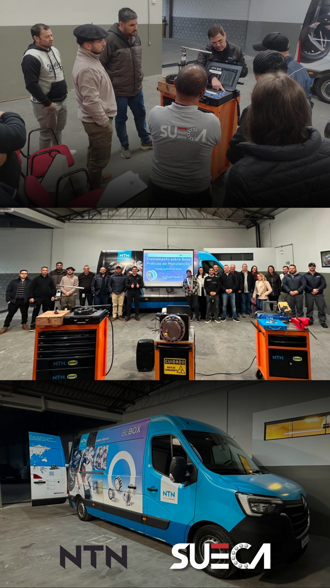 Conhecimento que sai da teoria e vai para a prática faz toda a diferença.
Recebemos a NTN em nossa Matriz para um treinamento com o BeBox, em uma experiência que transforma aprendizado em conhecimento aplicável no dia a dia da manutenção.
Porque aprender fazendo é levar mais eficiência para a operação.
#Sueca #NTN #BeBox #treinamentotecnico #ManutencaoIndustrial
#Manutencao #Industria #Rolamentos