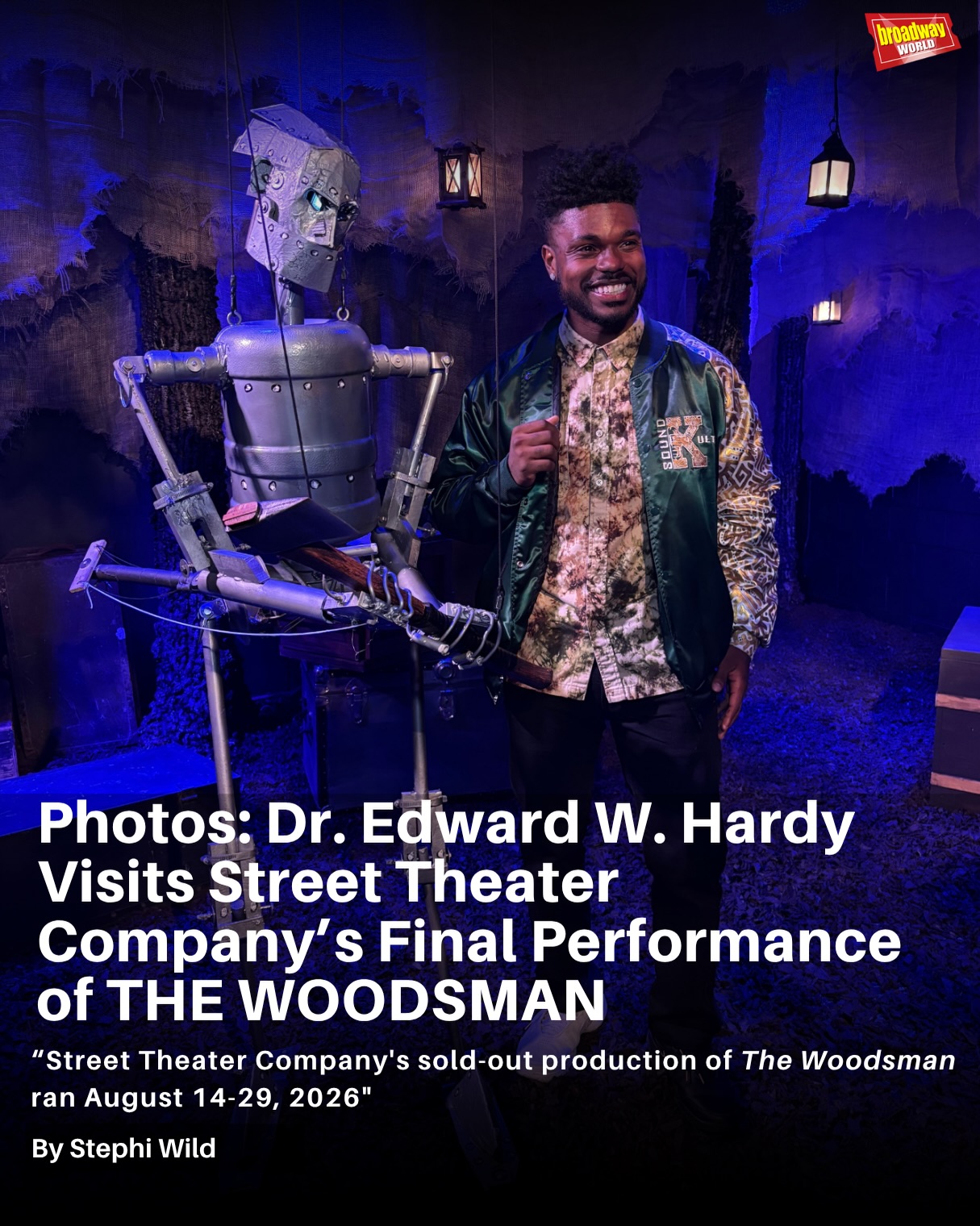 @officialbroadwayworld photo coverage of @streettheatreco’s THE WOODSMAN!!🪓🌲🙏🏾
Thank you so much, @officialbroadwayworld, for sharing photos from my visit to closing night of @streettheatreco’s production of my musical, THE WOODSMAN, at @thebarbershoptheater! Still thinking about this trip, and congratulations again, @randalllc and @streettheatreco, on your sold-out run!🙌🏾
Read the full photo coverage here:
https://www.broadwayworld.com/nashville/article/Photos-Dr-Edward-W-Hardy-Visits-Street-Theater-Companys-Final-Performance-of-THE-WOODSMAN-20260902
#thewoodsman #edwardwhardy #composer #musicaltheatre #nashville