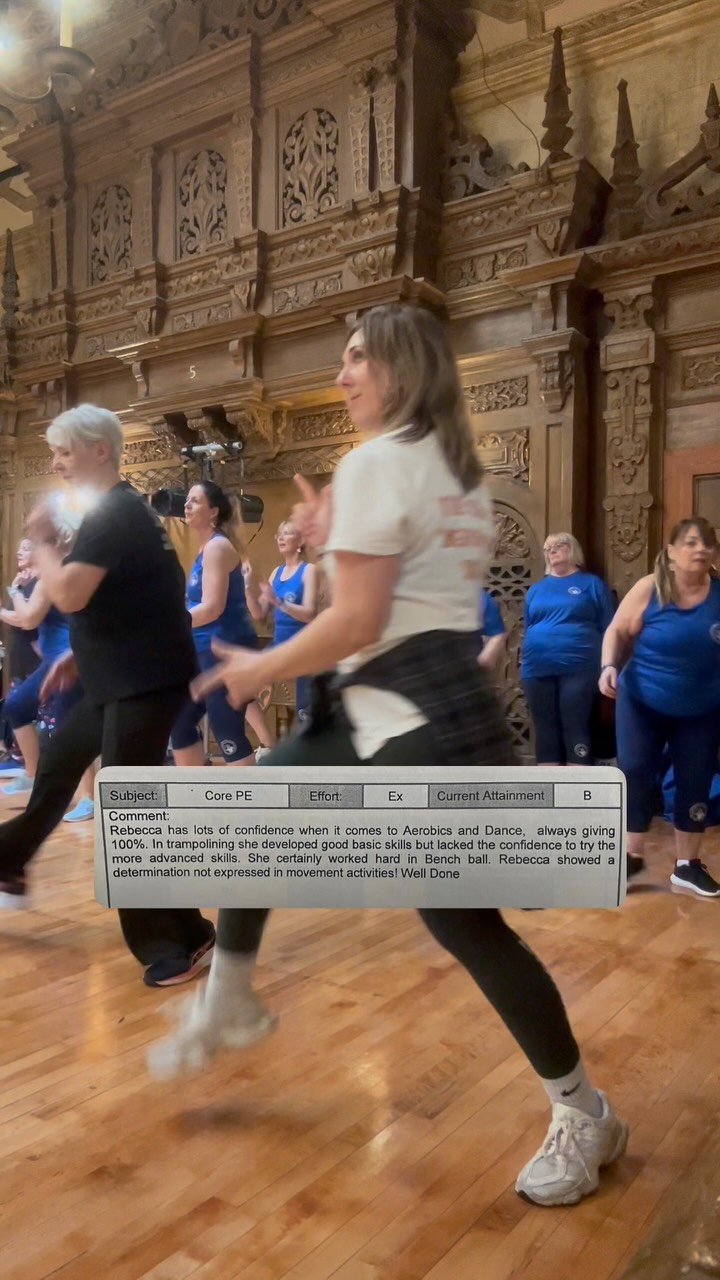 Lol who knew I’d end up being a trampoline/aeorbics instructor all those years later 🙃
I actually don’t know what bench ball is but sounds like I should probably start offering that as well 🤣
#fitnessinstructor #groupfitness #schoolreport #schoolpe #groupfitnessinstructor
