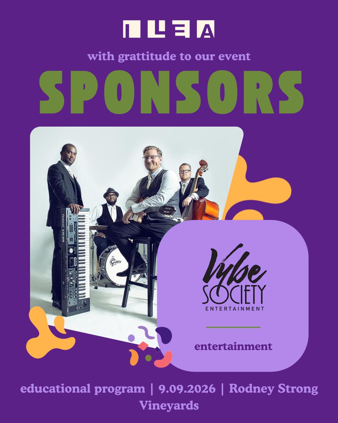 Education first… but we’re ILEA. You KNOW there has to be a little entertainment. 🎶✨
We’re thrilled to have Vybe Society Entertainment bringing the VYBE to our September Educational Program at Rodney Strong Vineyards!
The best industry events aren’t just about what you learn—they’re about the atmosphere, the people you meet and the experience you have while you’re there.
Thank you, Vybe Society, for helping us make this one feel like an ILEA event from the moment guests arrive. Event Partners ✨
Speaker: Sonja Babich @californiaweddingday�Venue + Wine:@rsvineyards�Seating:@picnic.potential�Photography:@studiojbysj�Video:@studioarcady�Speaker Hospitality Lead:@blissfulevents + @studiojbysj�Entertainment:@vybesociety
A huge thank you to all of our incredible partners for helping bring this ILEA Napa-Sonoma educational event to life! 💜
#ILEANapaSonoma #VybeSociety #EventEntertainment #LiveEntertainment #EventProfessionals