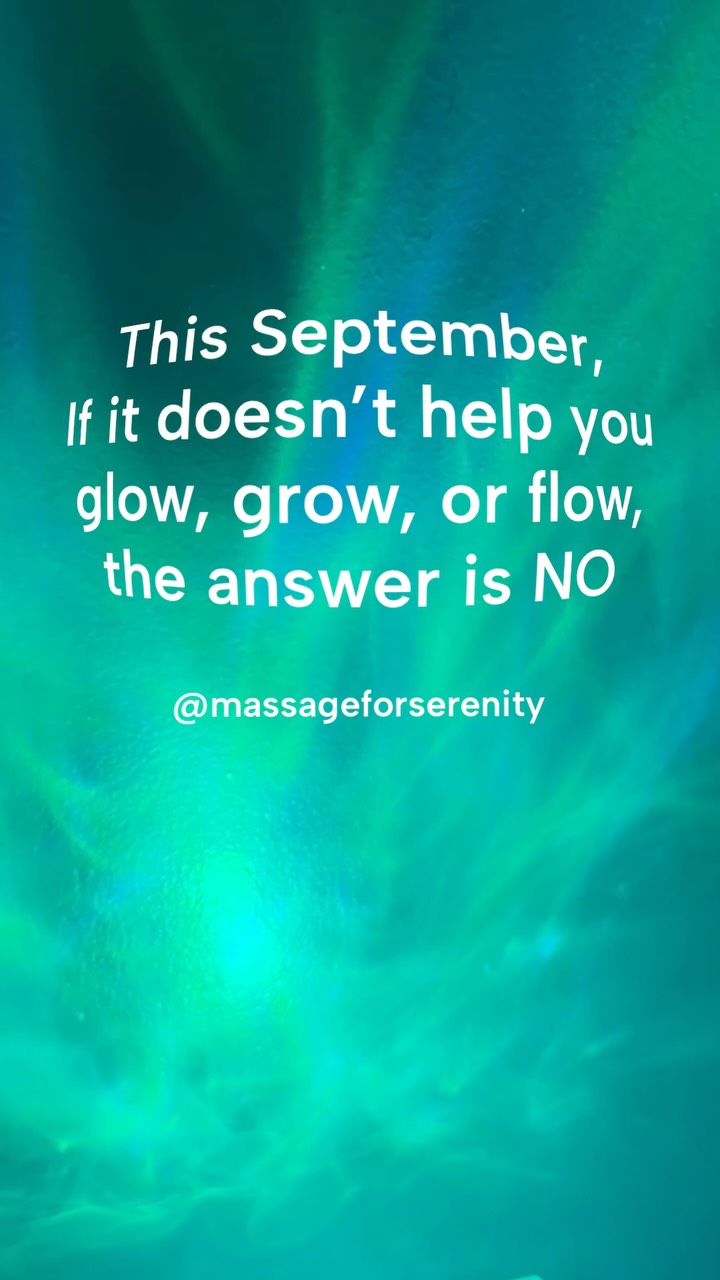 September is Self Care Awareness month. Make an intentional effort to spend your time (and money) experiencing things that bring you joy and a sense of peace. @massageforserenity
.
.
.
.
.
.
#selfcareawareness #selfcaretips #selfcareishealthcare #wellnesstips #wellnessjourney