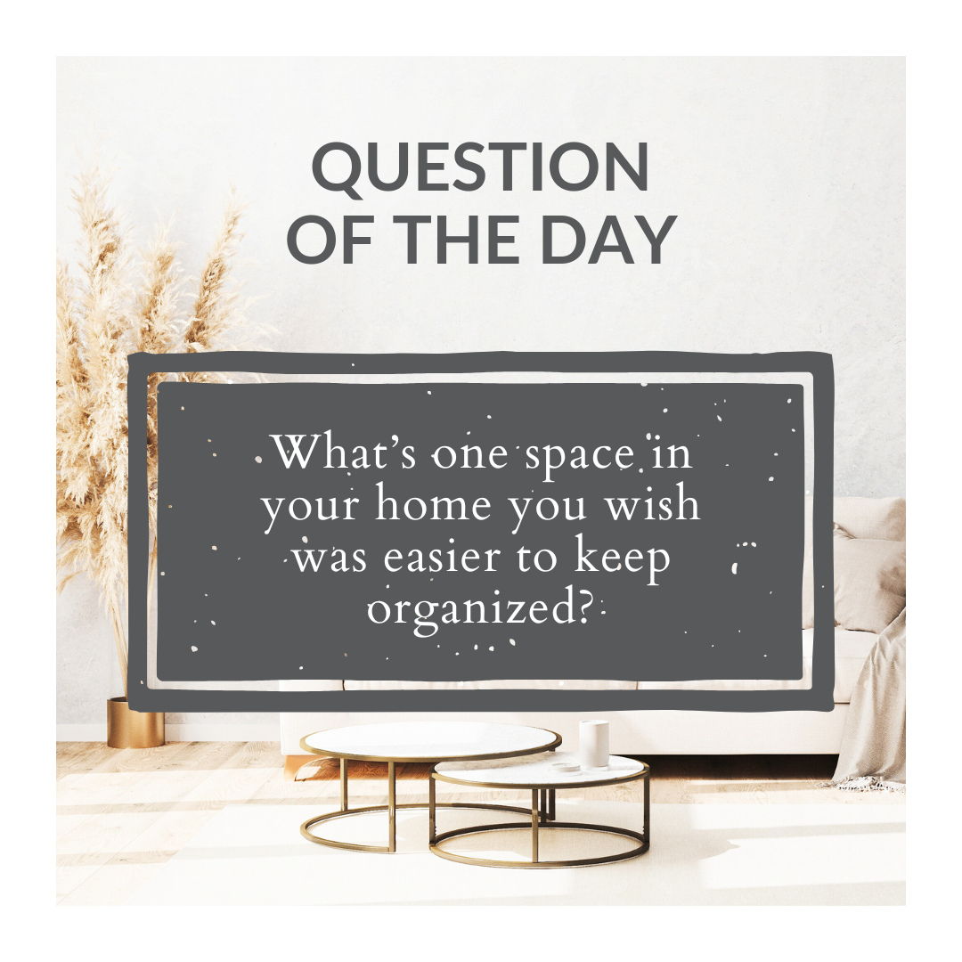 Letās talk about the spaces that just wonāt stay organized! š”āØā
ā
We all have that one spotāthe closet that constantly gets messy, the pantry where things disappear, or the garage that seems to collect everything. š
ā
ā
So, hereās todayās question:ā
ā
š Whatās ONE space in your home you wish was easier to keep organized?ā
ā
Drop it in the comments! š You might even give someone else an idea for their next organizing project. š”ā
ā
Remember: the goal isnāt perfectionāitās creating a system that works for YOU and your everyday life. ā¤ļøā
ā
#QuestionOfTheDay #HomeOrganization #HomeOrganizing #OrganizationTips #OrganizedHome #OrganizingIdeas #Declutter #Decluttering #ProfessionalOrganizer #HomeOrganizationIdeas #OrganizingInspiration #SimplifyYourSpace #TidyHome #OrganizationGoals #LifeSimplyOrganized