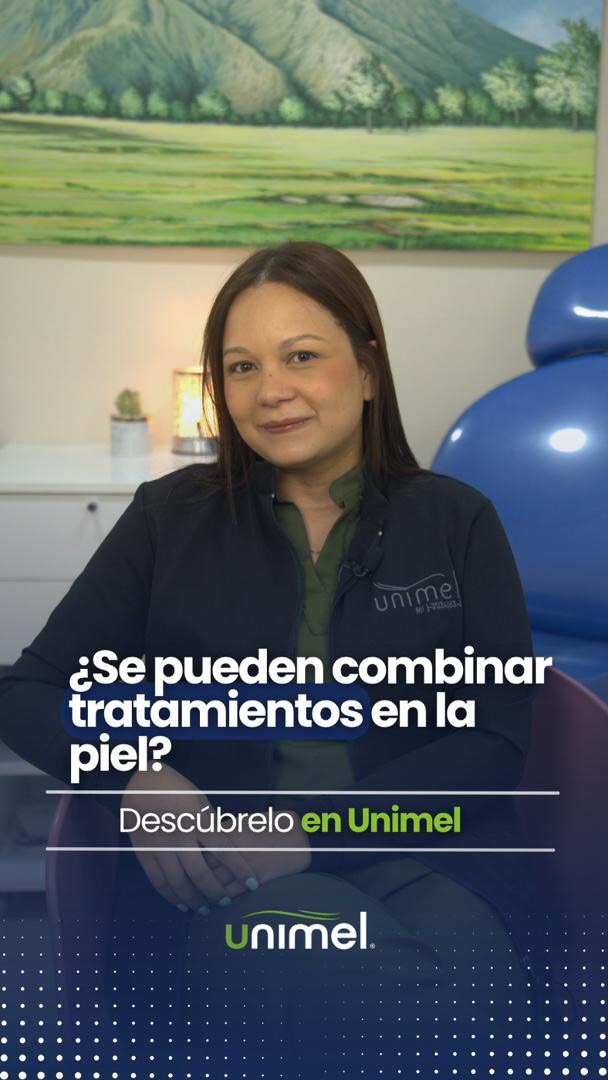 ¿Se pueden combinar varios tratamientos? Nuestra doctora @drastefanylopez nos explica con detalle si esta es una buena estrategia para la piel y cómo lo hacemos en @unimelcare
Escríbenos por DM o comenta en esta publicación para agendar una valoración.