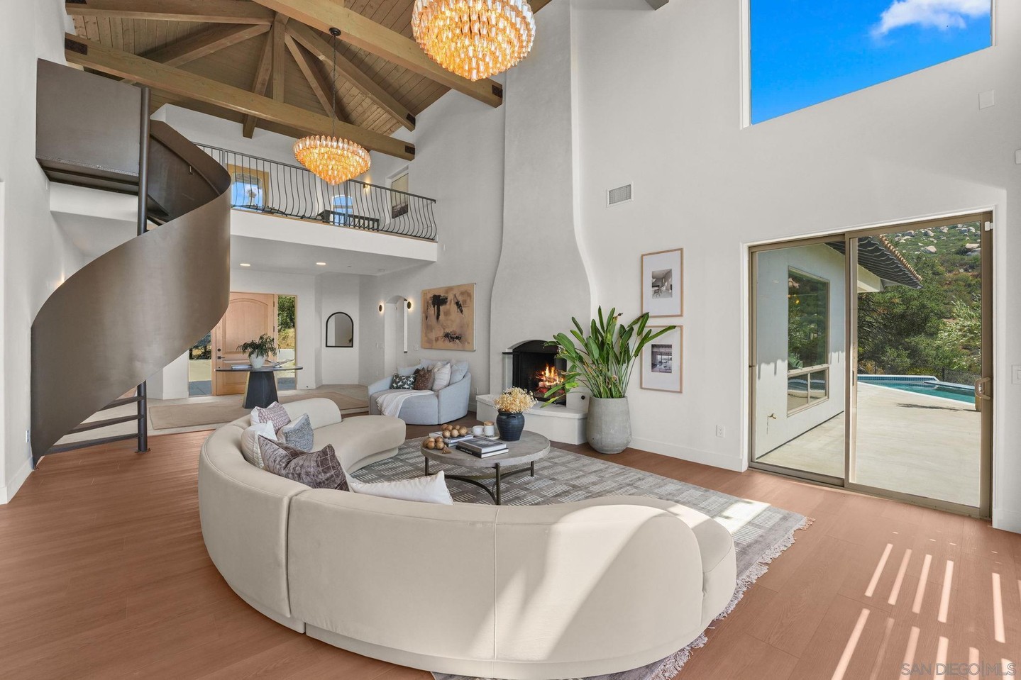 15711 Salida Del Sol, Ramona, CA 92065 | Listed by @patrickmercersd
Set above 25 private acres, this extraordinary 4-bedroom, 6-bath estate offers 5,906 square feet of refined living, spectacular west-facing views, and a rare sense of privacy.
Thoughtfully reimagined with exceptional designer finishes, soaring wood-beamed ceilings, expansive walls of glass, and seamless indoor-outdoor living, every detail was designed to complement its remarkable setting. A sophisticated chef’s kitchen, dramatic architectural elements, and serene primary suite create an elevated yet effortless retreat.
Outside, a stunning vanishing-edge pool appears to merge with the horizon, framing panoramic views that stretch from the rolling hills to the Pacific Ocean.
Offered at $2,895,000.
#RamonaRealEstate #SanDiegoLuxuryRealEstate