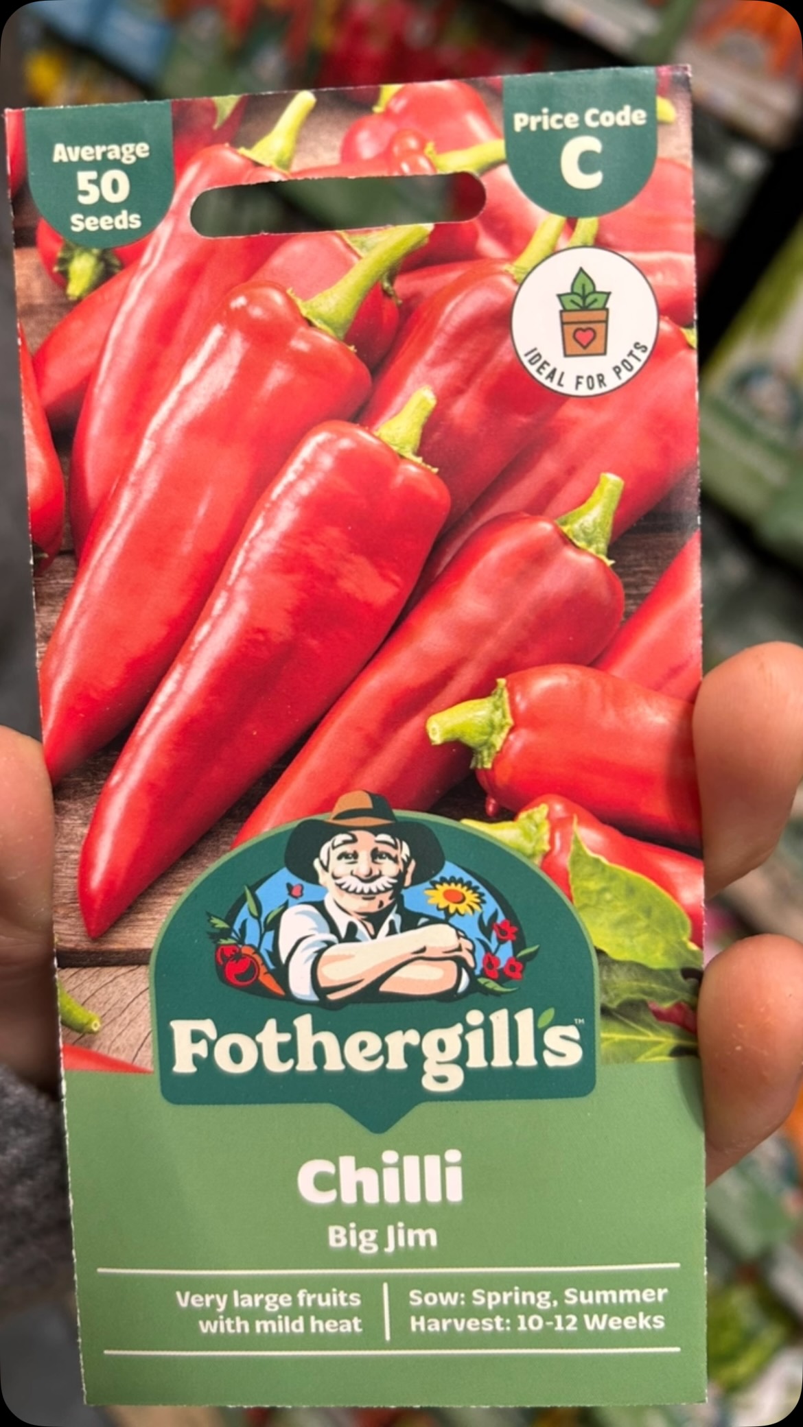 Something for our Thai friends. Check out the varietal of this chilli … if you know, you know ;)