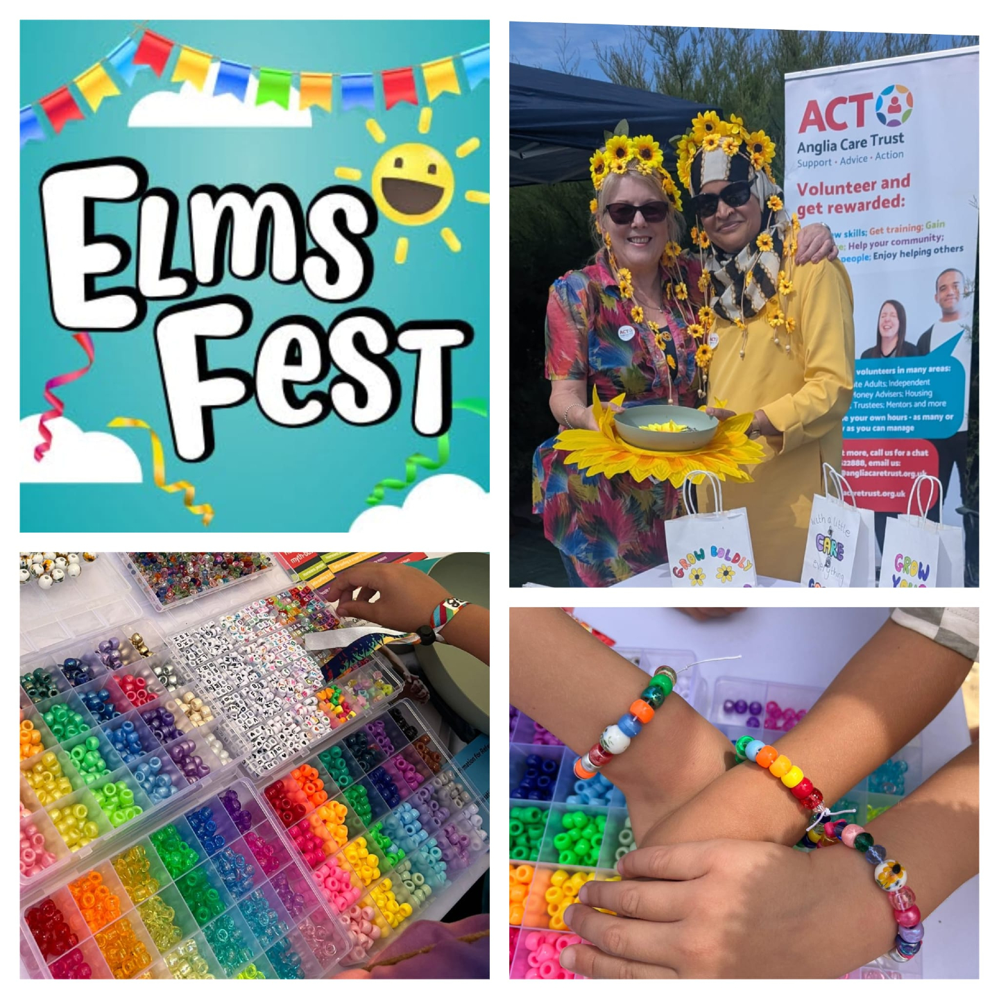 Come see us tomorrow (Saturday 5th September) at Elmsfest, for some free-family fun from 12 - 5pm at the Blackbourne, Elmswell.
We are looking forward to seeing as many of you as possible!