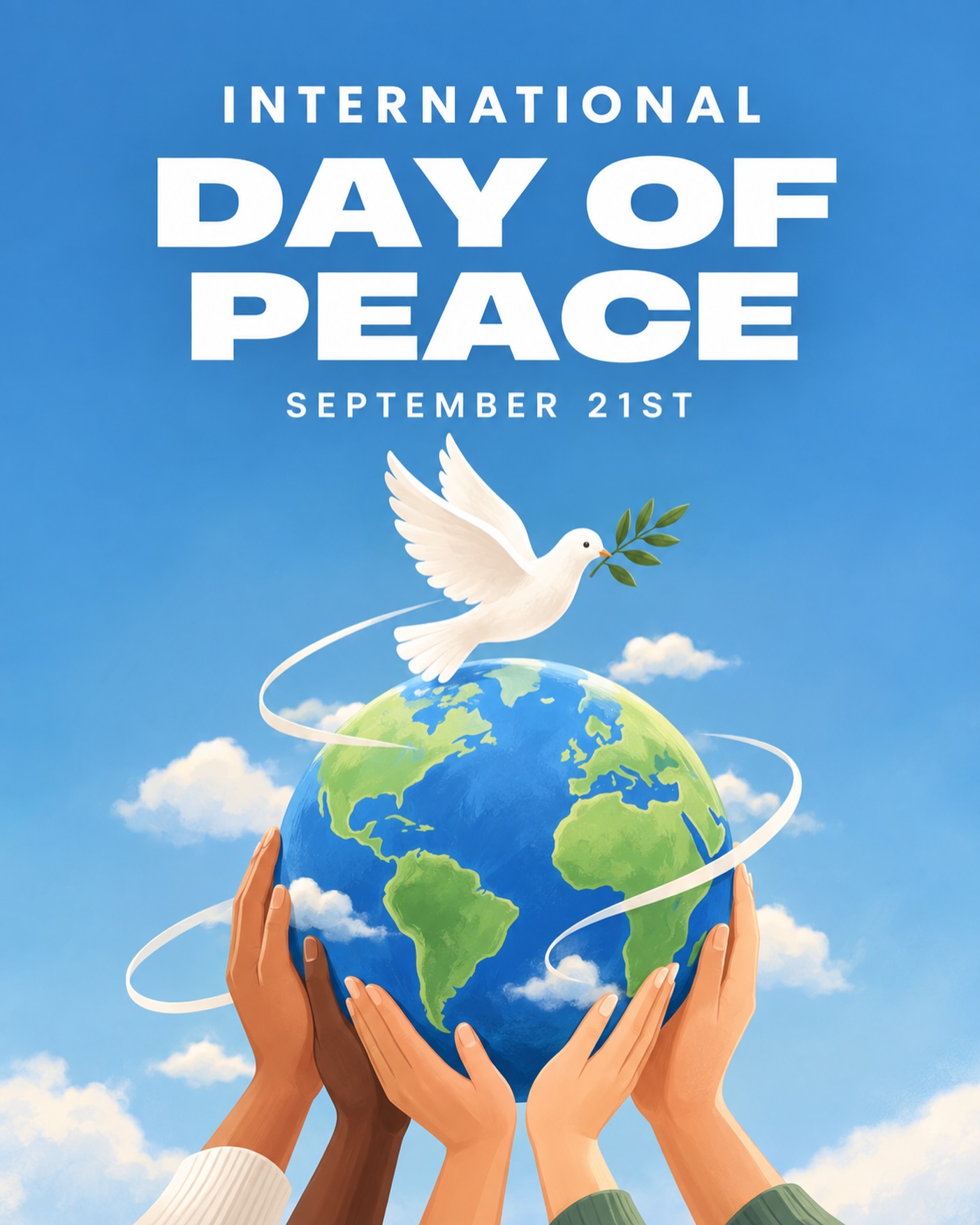 On International Day of Peace, we come together to reflect on the importance of unity, understanding and harmony across our communities. 🌍🕊️
International Day of Peace | 21 September