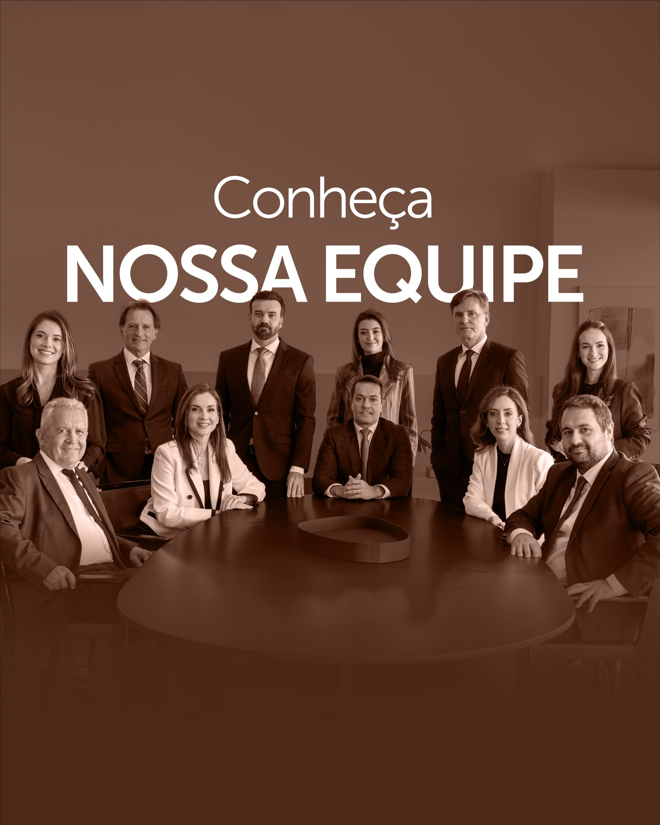 Excelência se constrói com pessoas.
Uma equipe que reúne tradição, técnica e novos olhares para dar continuidade à nossa história e construir o futuro do escritório.