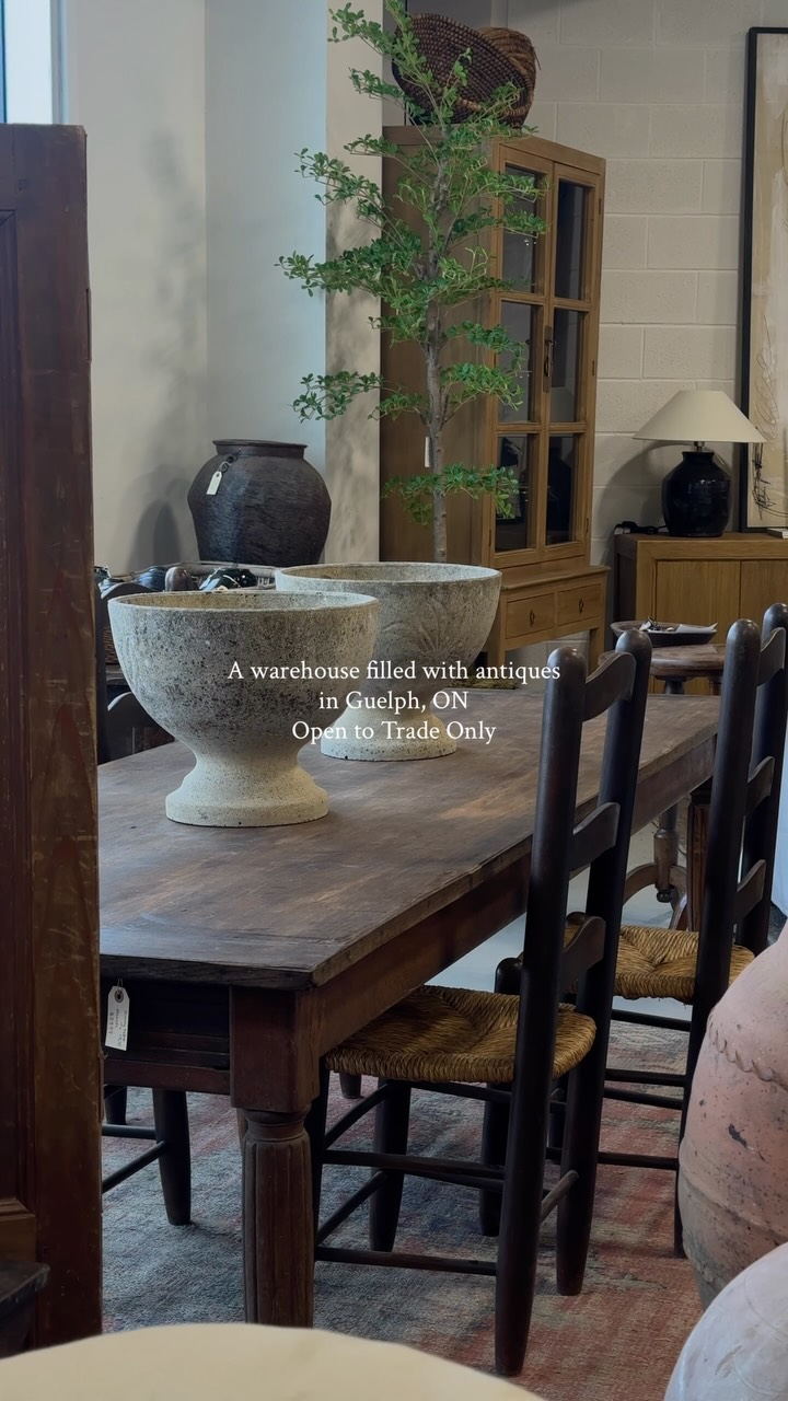 Our warehouse & studio is still filled with French antiques, Asian Pottery, Turkish goods & reclaimed wood furniture
Based in Guelph, Open to Trade Only by Appointment
#frenchantiques #vintagepottery #antiquing #vintagehome #reclaimedwood
