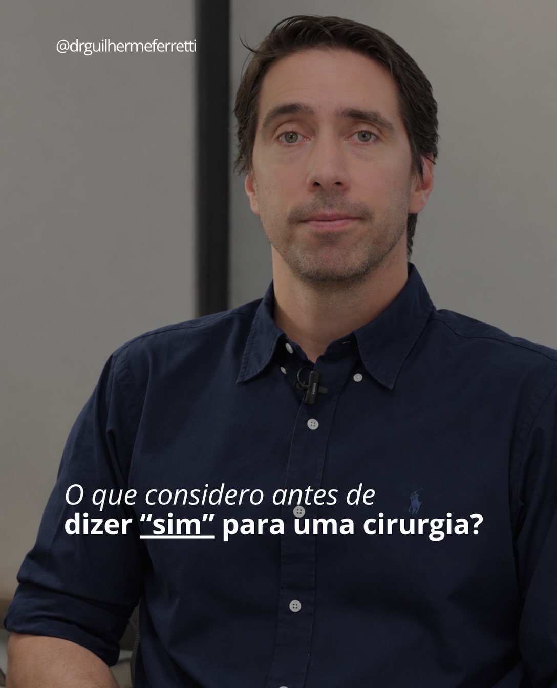 Dizer “sim” para uma cirurgia não deveria começar pela escolha de um procedimento.
Antes disso, existe uma avaliação.
É preciso entender o que realmente incomoda o paciente, o que o corpo apresenta, quais resultados são possíveis e se aquele é o momento adequado para operar.
Também faz parte da minha responsabilidade reconhecer quando uma cirurgia pode ajudar, quando outra estratégia pode fazer mais sentido e quando é melhor não operar naquele momento.
Porque uma indicação cirúrgica não deve partir apenas do desejo de mudar alguma coisa.
Ela precisa fazer sentido para o corpo, para o objetivo e para as expectativas de cada paciente.
Dr. Guilherme Ferretti | CRM 5288161-9
Agende uma consulta📲 (21) 99881-1411 ou link na bio
#drguilhermeferretti #cirurgiaplastica #estetica #plasticarj