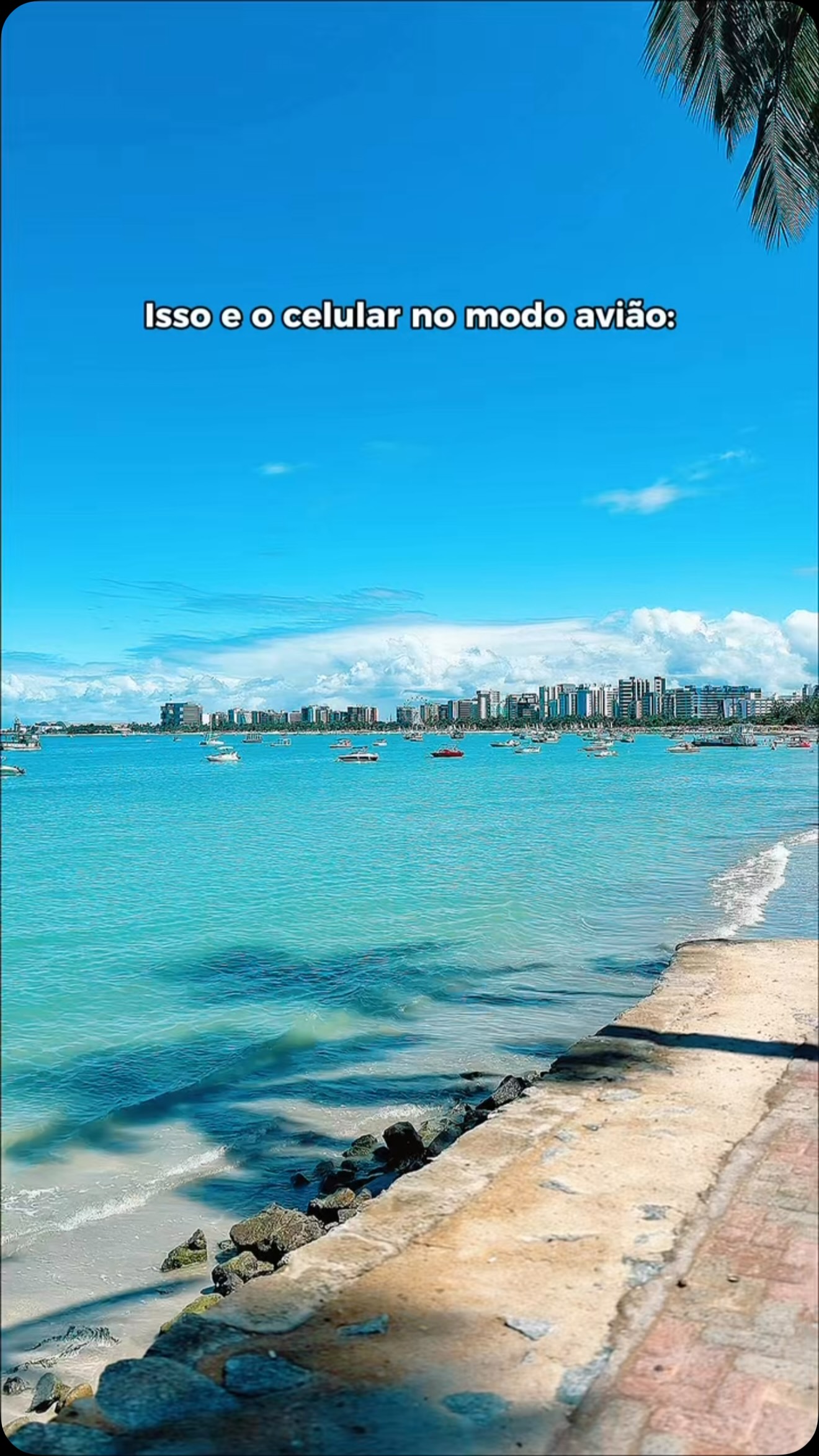 Coloca no modo avião e vem pra Maceió ✨☀️🏖️