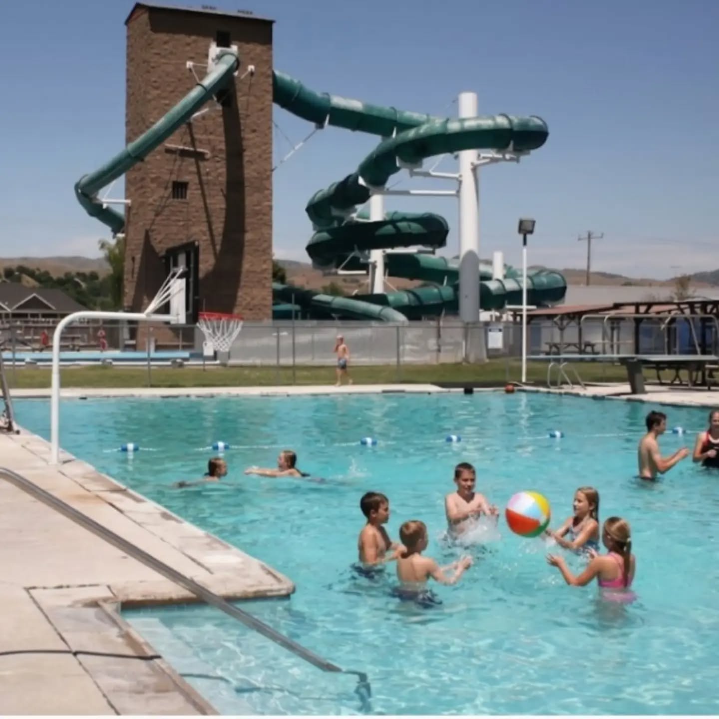 Last weekend for the Olympic pool and slide to be open at Bear River Hot Springs. Come see us this Labor Day weekend!!