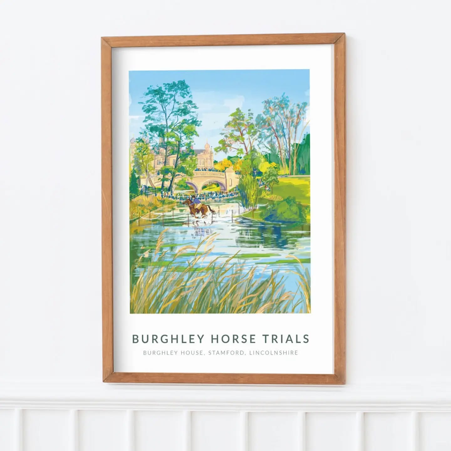Who's off to see Stamford's biggest show then?
Every year Burghley Horse trials brings the crowds and camera crews to the stunning Burghley Park as well as tents and tents and tents of amazing shopping, tents that someday I hope to be popping up in, but not yet. Big events like this are quite a spend for small businesses, so please support the independents you see there this weekend, and if you'd like to see me there in the future you can support that dream for free by liking and sharing or if you've been eyeing my work for yourself or started prepping for Christmas head over to my website.
Have a fantastic Burghley weekend.
#burghleyhouse #burghleyhorsetrials #shopstamforduk