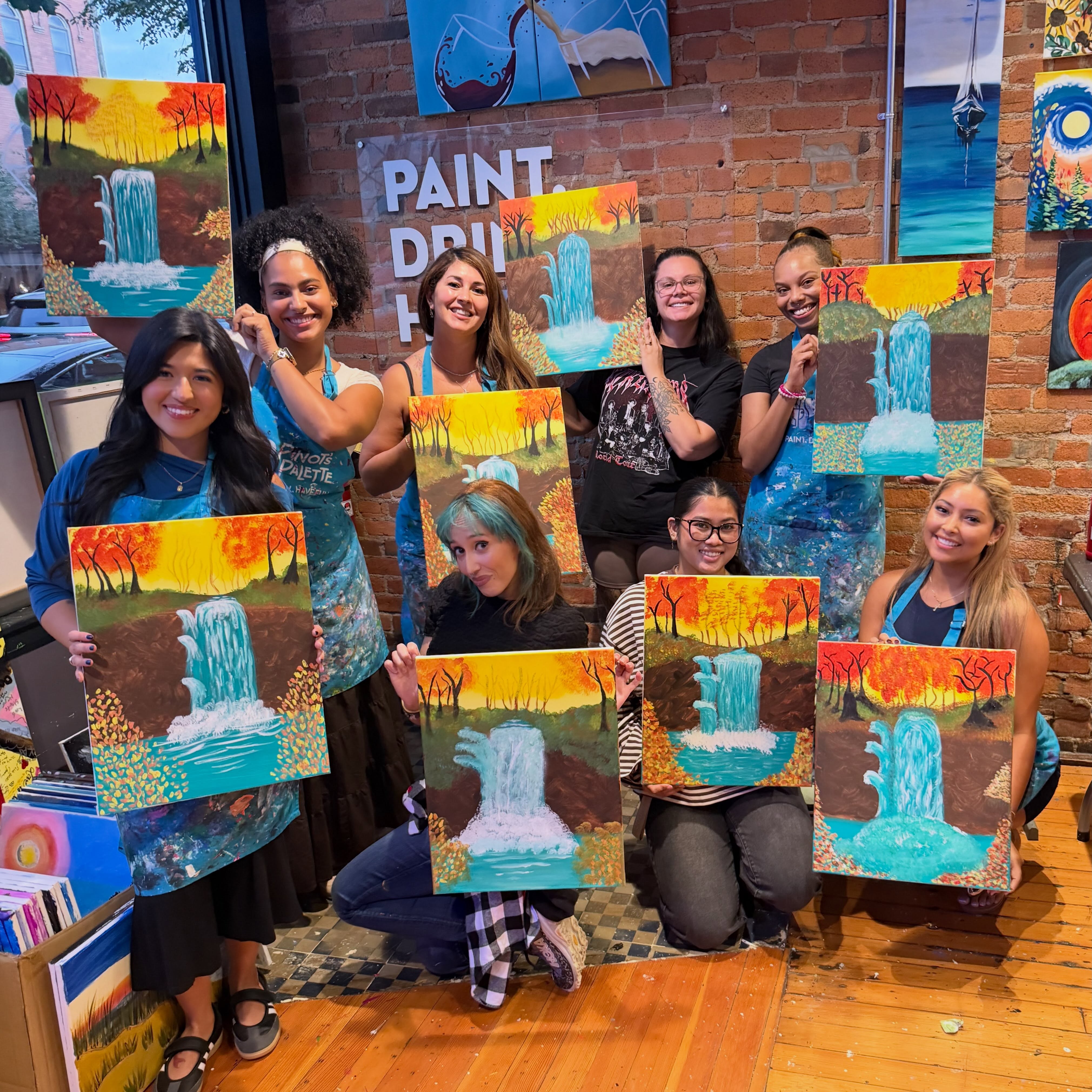 Bella girls off the clock 🎨🥂🤍
Closed the shop a little early Saturday for some much needed team time! Thank you to our amazing clients for always supporting us & giving us the chance to do things like this.
Love our team! 🤍