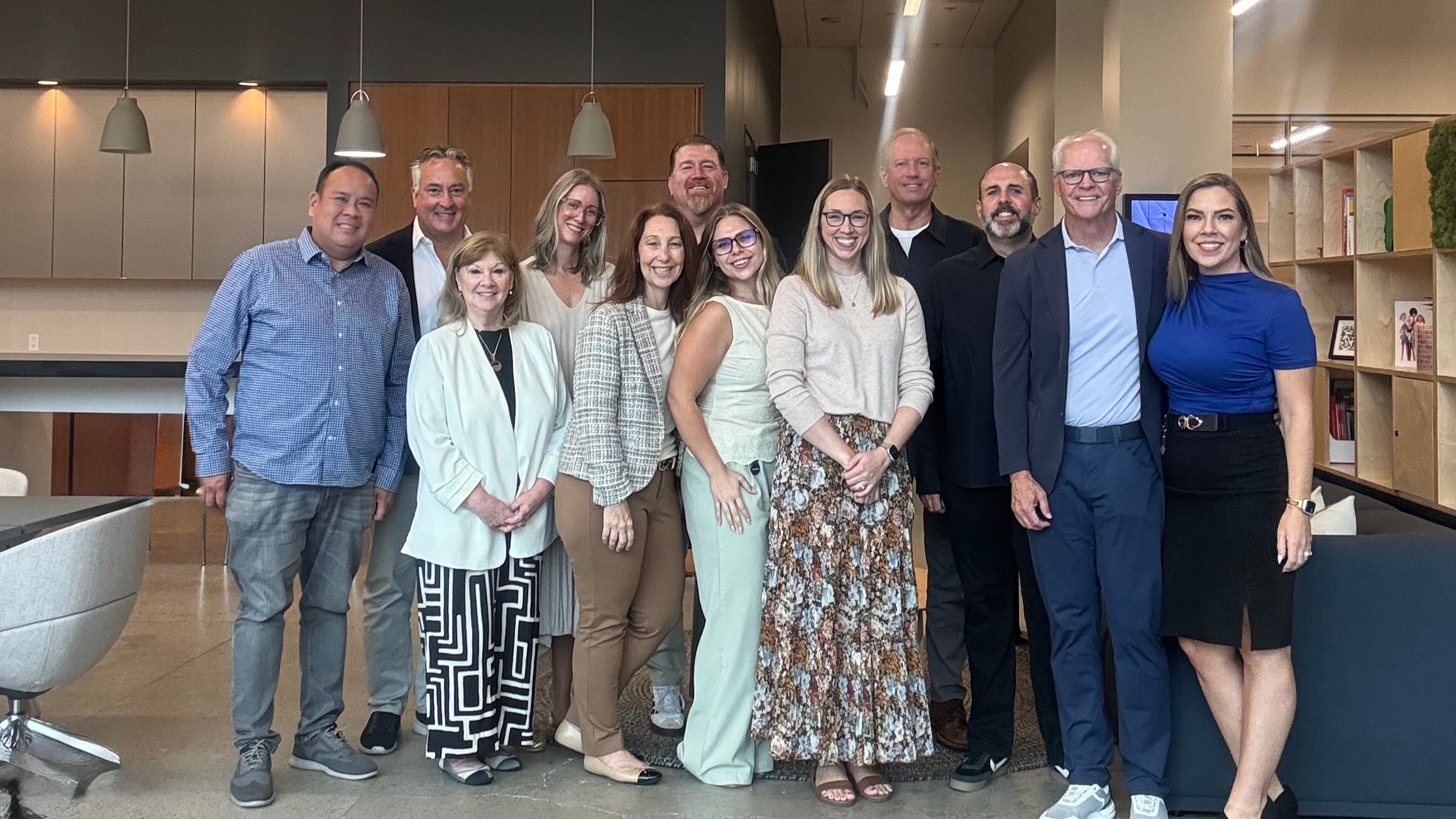 Stronger together.
We enjoyed a visit from both our @kbmhogue and Pivot leadership teams at our SoCal offices (Costa Mesa and Los Angeles) as we celebrate the formation of @foundry_interiors. Bringing together talented people, shared expertise, and a common purpose is what makes this next chapter so exciting!
We are grateful for the partnerships and possibilities ahead.