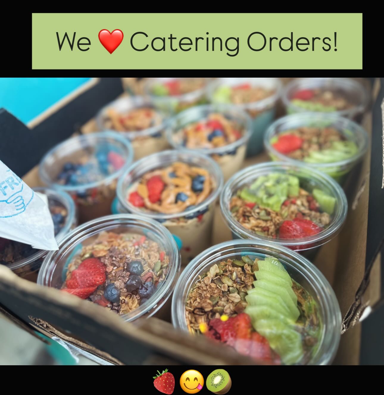 Feeding the office? Hosting your crew? Planning a party? 🎈
Think BF! 🧡🔥
We make it easy 4U with our fresh, feel-good nourishment :)
Whether you’re feeding 5 or 50, we’ve got you covered.
🍓 *Now accepting orders through our website*
📧 Or email us anytime: contact@bestfriendpdx.com
Keeping Portland healthy since 2015 💪
Thank you to @earthlygourmet for today’s smoothie bowl order!!
We bring the good stuff 2U!
Be well,
🧡 BF
