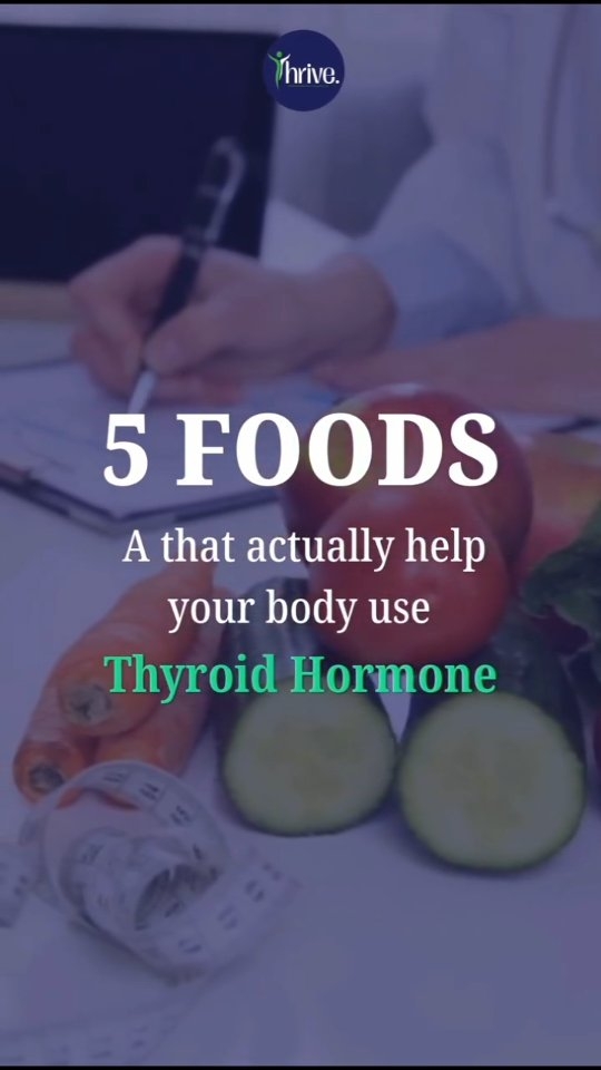 Your thyroid health isn’t just about medication nutrition plays an important role too. ✨
These 5 foods can support your body with key nutrients involved in thyroid hormone production and metabolism. Save this reel for your next grocery run! 💚
Want personalised nutrition support for your thyroid health?
Comment THYROID and our team will get in touch with you.
.
.
.
#ThyroidHealth #ThyroidNutrition #HealthyEating #WomensHealth #ThriveWomanNutrition