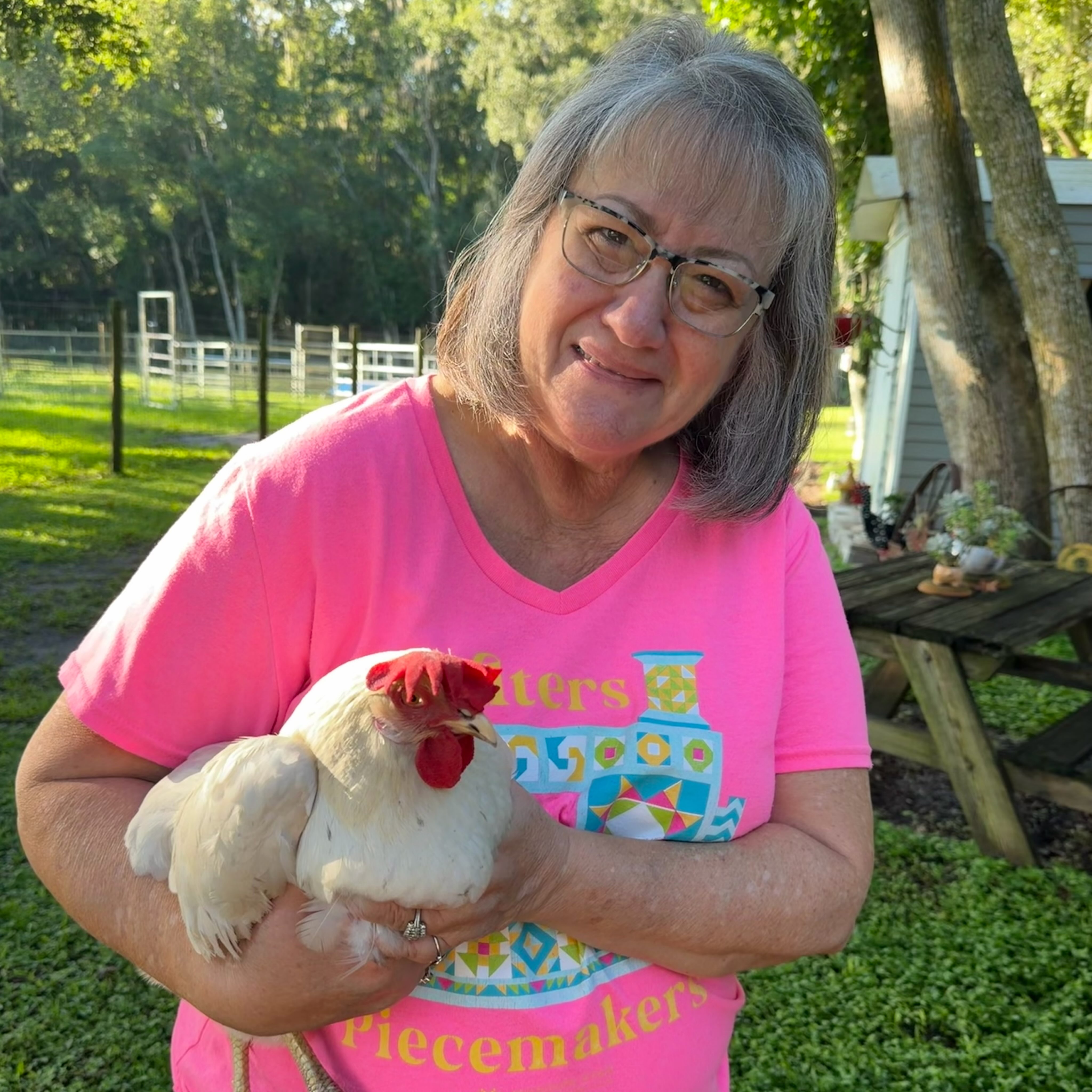 Come for the farm fresh eggs, stay for the animals!ππ©·π· thanks Judy & great to see you this morning!