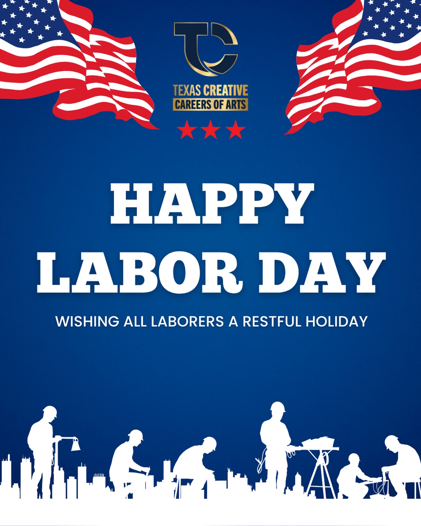 This Labor Day, we celebrate the dreamers, creators, builders, and future professionals ready to turn their talents into a career. 💫
At Texas Creative Careers, we believe the work. You do, should means something to you. Whether your future is in Digital Marketing, Audio Arts, TV Production & Video, or Project Management, it starts with learning real skills and gaining hands-on experience.
Here’s to working towards a future you’re proud of.
Happy Labor Day from Texas Creative Careers! 🎬🎧💻📈
#labordayweekend#happylaborday#texascreativecareers#creativecareers#careereducation