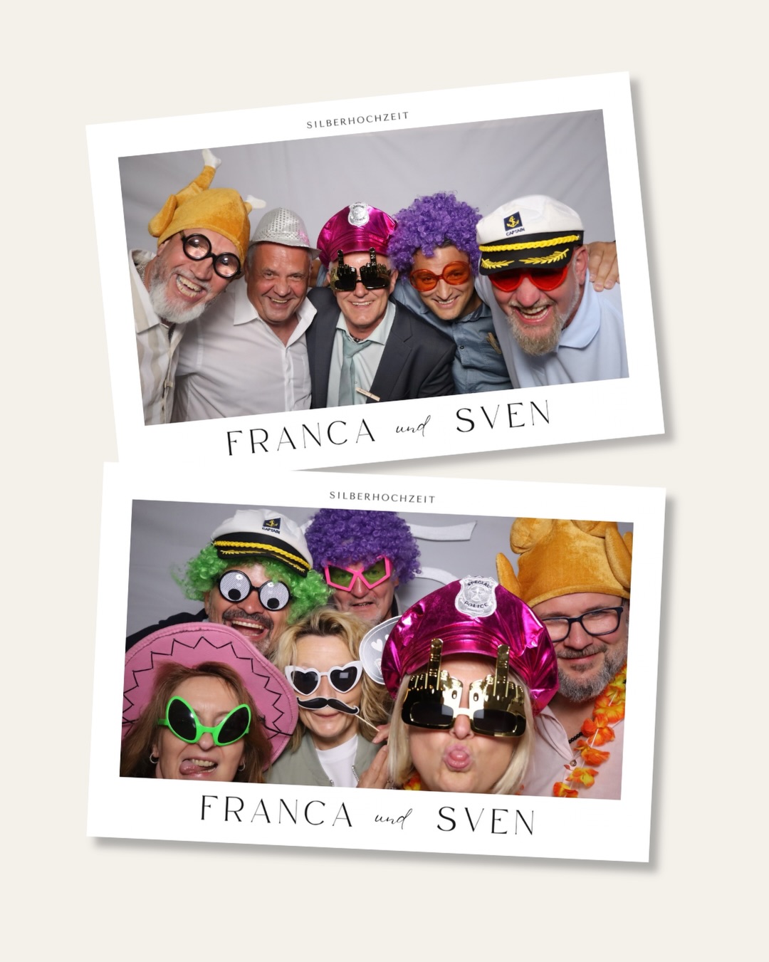 Silberhochzeit von Franca & Sven 🩶💍🍾
📍@tidenhub.restaurant
✔️ Fotobox im VIP Paket 💯
✔️ Gestochen scharfe Bilder dank unserer Spiegelreflexkamera 📸
✔️ Personalisierte Druck- Layouts im Postkartenformat
#Fotobox #elbuferevents #Silberhochzeit #geesthacht #winsen