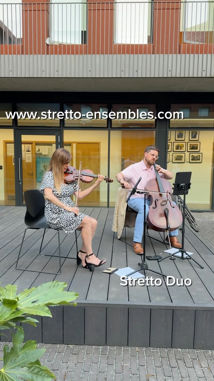 A few highlights from a busy summer of concerts for our violin & cello duo.
Some clips from three different performances, bringing together some of our favourite moments from the summer and giving a little taste of what we do.
For more information about our ensembles and live music for weddings, concerts and events, visit www.stretto-ensembles.com
#ViolinAndCello #StringDuo #ViolinCelloDuo #LiveMusic #ClassicalMusic