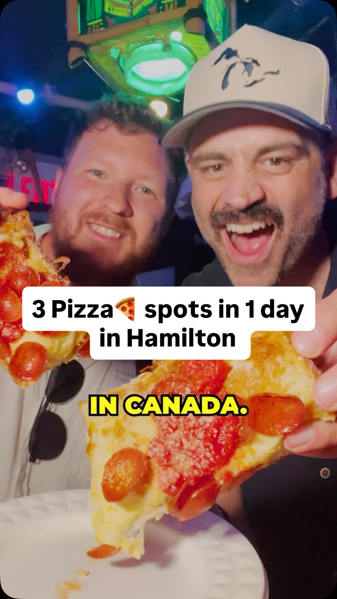 Trying Hamilton’s best pizza spots with 30 other people on our Hamilton Pizza Tour. Comment “pizza” and I’ll send you a link to tickets !
Next tours
Sep 21
Sep 30
This tour we went to
@shortyspizza
@tonygshamilton
@maipaitiki
We take the @circusbus
@chefclaysmith
#pizza #tastetest #hamilton #ontario #pizzareview