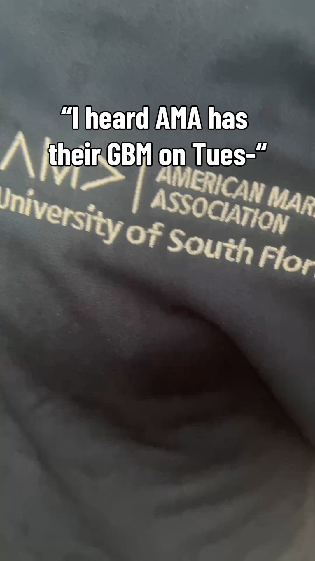 Run over to our General Body Meeting this Tuesday!
π Location: BSN 225
π
Date: September 8th
π Time: 4:45 PM
Join us and be part of the fun! π π
#USF #AMA #AMAUSF