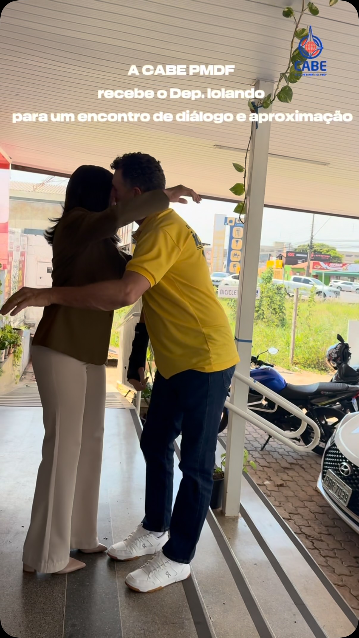 Nesta terça-feira, a presidente da CABE, Coronel Maria Costa, recebeu o deputado distrital Iolando Almeida, dando continuidade à série de entrevistas promovidas com candidatos ao Poder Legislativo.
Após o café da manhã, o parlamentar participou do CABECAST, momento em que destacou sua atuação em defesa da inclusão e dos direitos das pessoas com deficiência. Durante a entrevista, também apresentou propostas e projetos que pretende desenvolver em um possível novo mandato.
#pmdf #foryou #politica #viral