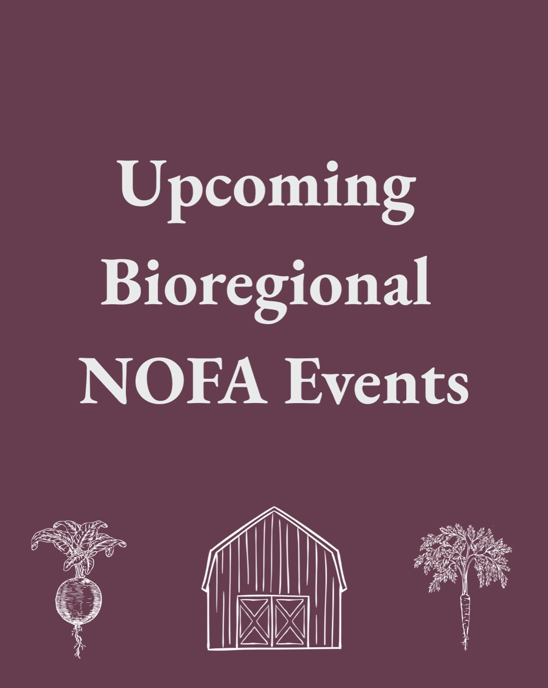 A big shout out to all of the NOFA state chapters hosting gatherings over the coming days!
We are also looking forward to seeing everyone at the Northeast Growing Together Conference on September 16th hosted by @rodaleinstitute in Kutztown, Pennsylvania
Local Chapters Hosting Gatherings:
🌻@nofavermont
🌻@nofanewyork
🌻@nofanj
🌻@nofamass
🌻@nofanewhampshire
Here at @the_natural_farmer we also want to send some additional love to the farms and organizations supporting these events!
🌿@massaveproject
🌿@chantryfarmvt
🌿@riamedefarm
🌿@presidentialviewfarm
.
.
.
#NOFA #farming #organicfarming #regenerative #regenerativefarming
