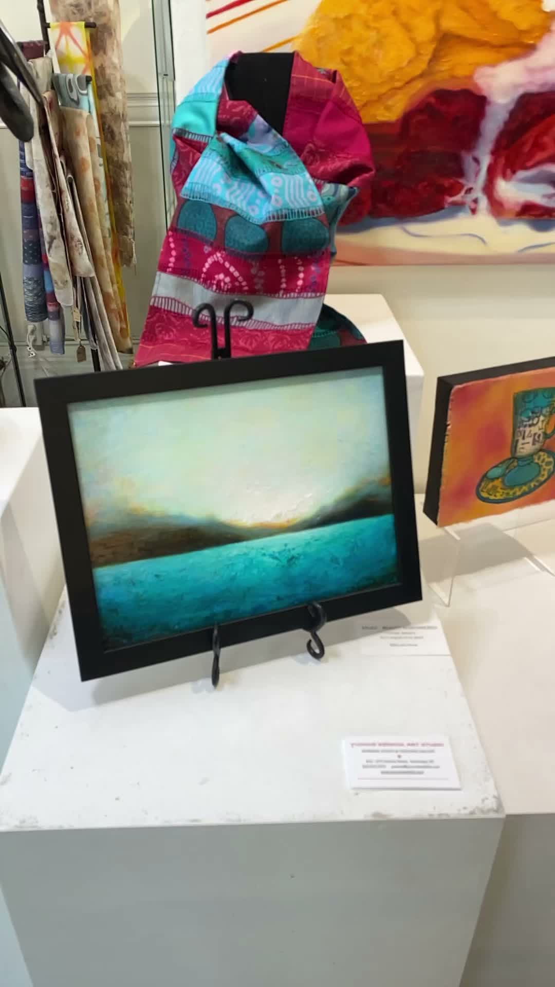 Bold and beautiful oil paintings are here! Our guest artist for September is the talented Yvonne Reddick. Visit us to view these delectable works of art in person!