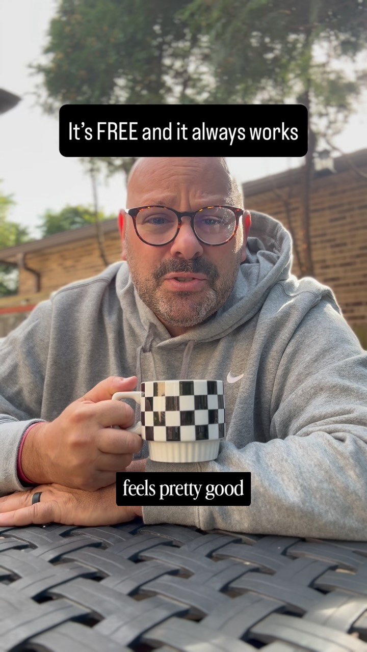 Just a reminder, meditation is free and it always works… the coffee might cost you a little bit, but it’s worth it too!!!