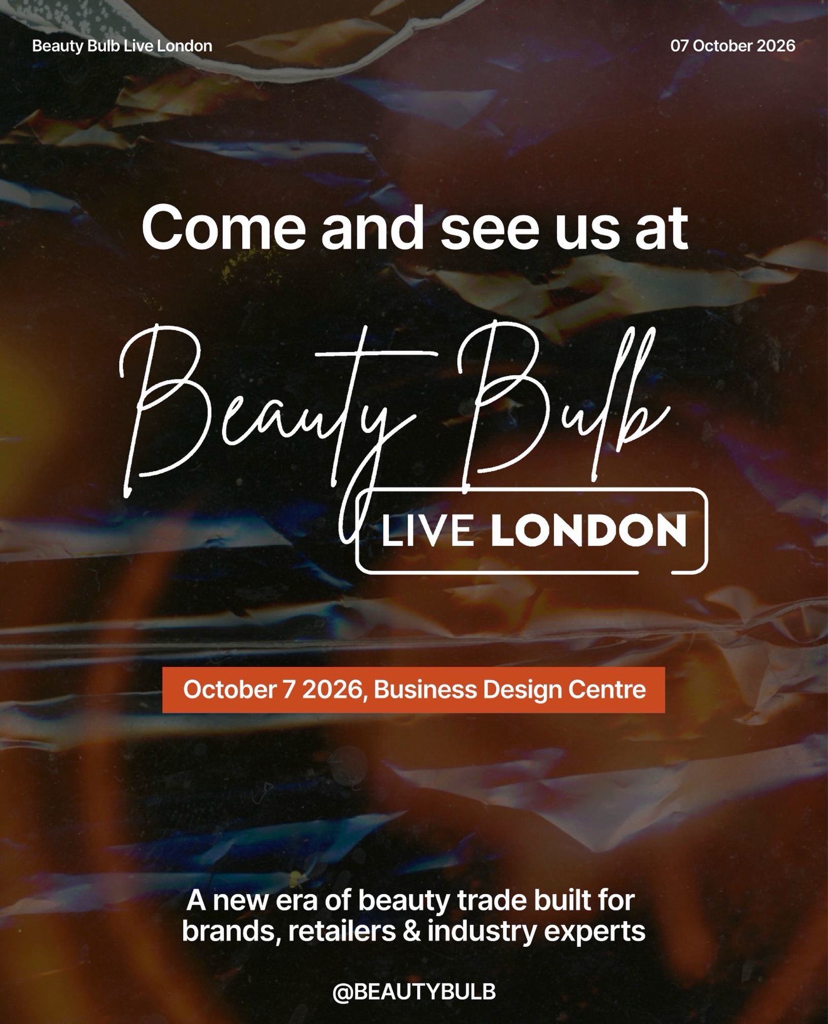RENEW is heading to Beauty Bulb Live London ✨
Come and discover us on 7th October 2026. We can’t wait to see you there. 💜
@beautybulb
#RENEW #BeautyBulbLiveLondon #BeautyIndustry #LiquidCollagen