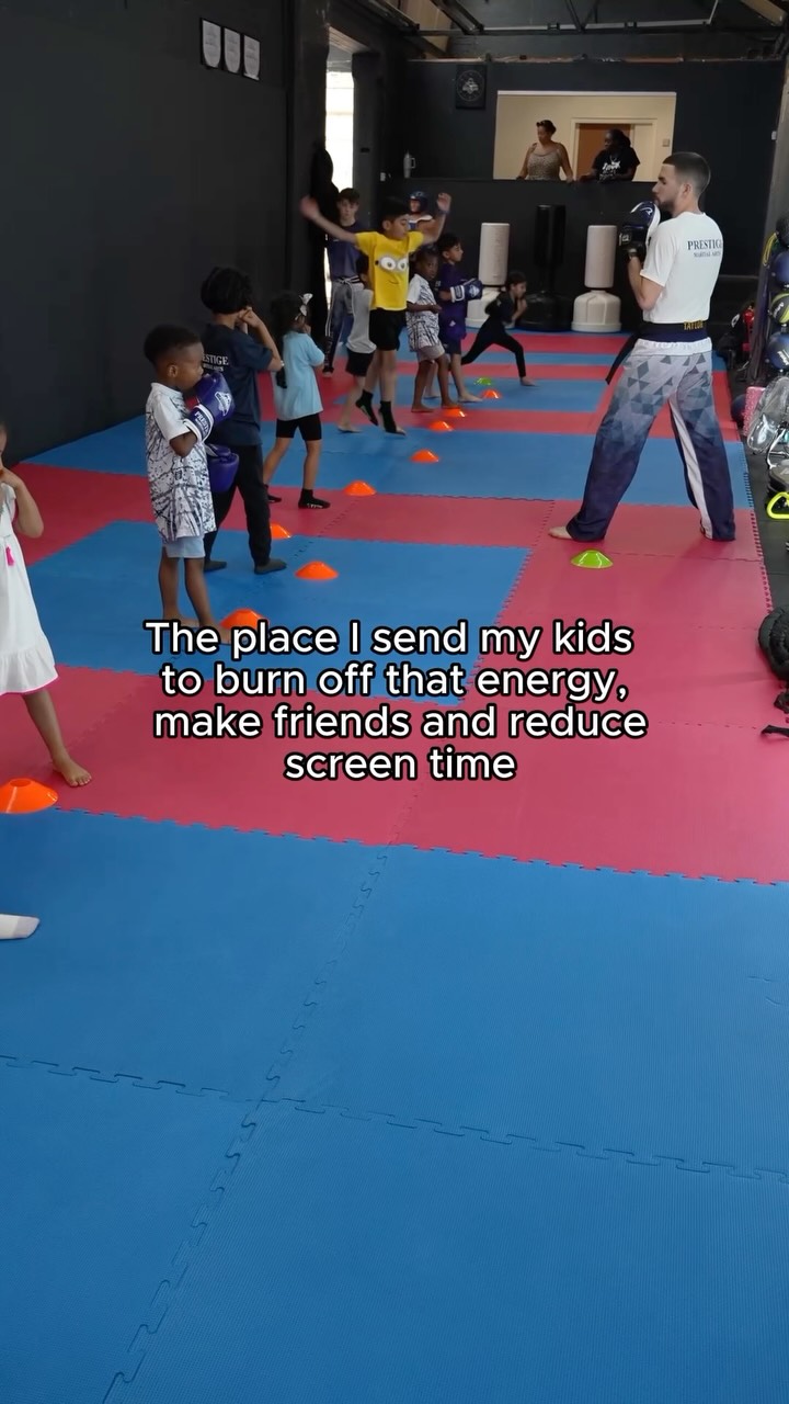 Less screen time. More confidence. More friends. More movement…
If you’ve been looking for somewhere your kids can burn off that extra energy AND actually look forward to going every week, welcome to Prestige Martial Arts.
Our kids classes are built around keeping them active, having fun, making new friends and becoming part of a positive community while learning martial arts from our experienced coaching team.
And with the kids back at school, there’s never been a better time to start.
🚨 SEPTEMBER BACK TO SCHOOL OFFER
🥋 NO JOINING FEE
👕 FREE PRESTIGE CLUB T-SHIRT
⏳ LIMITED TIME ONLY
Give them something to look forward to after school.
DM us “KIDS” to get them started at Prestige - offer for a limited time only
#martialarts #kickboxing #nottingham #Notts #kidsclasses