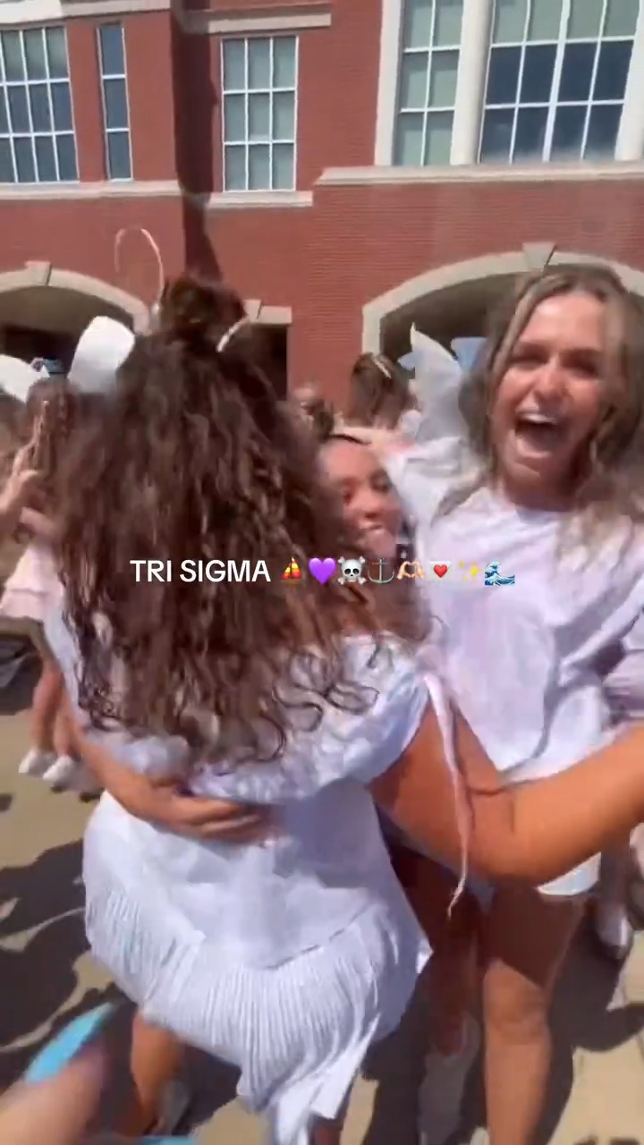 Somewhere in the crowd is Tri Sigma, and we are SO ready to welcome you home!!! 💜 Tag a sister who's counting down to Bid Day!