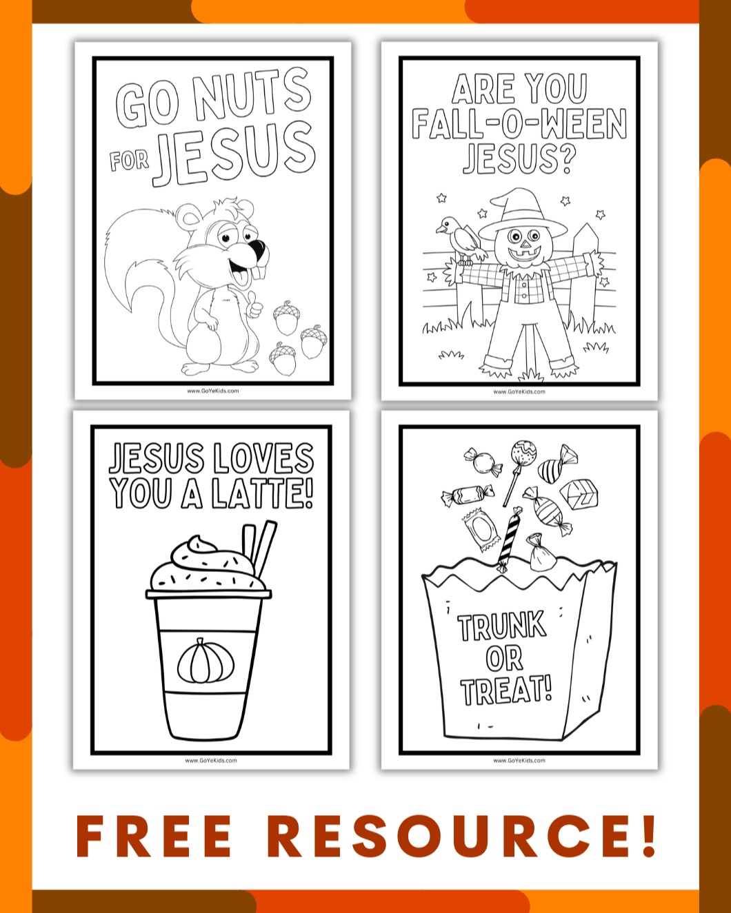 If you're looking for free Christian-based coloring pages for Autumn, here you go! 🍂
These pages can be downloaded from the Free Resources section. Link in bio 🎃