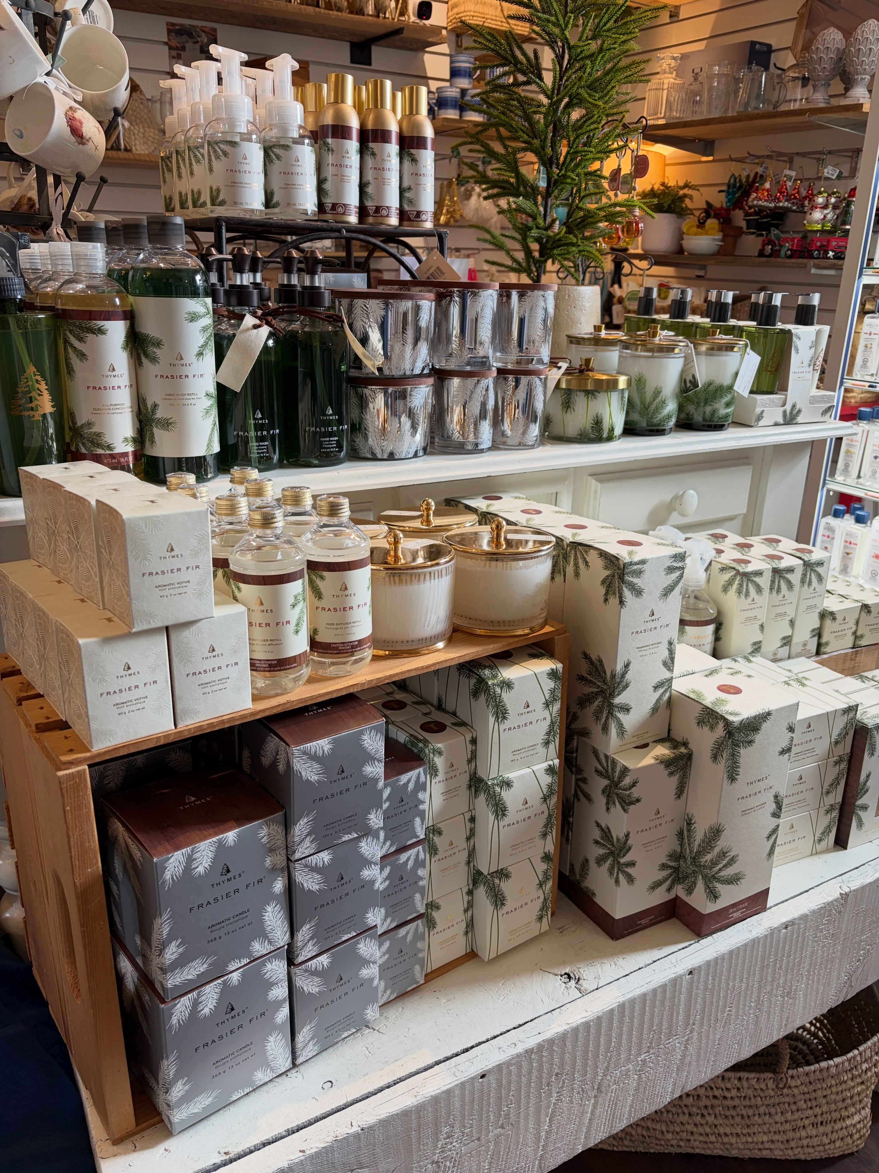 There is so much to see in our little pink shop. Open today 10-5.