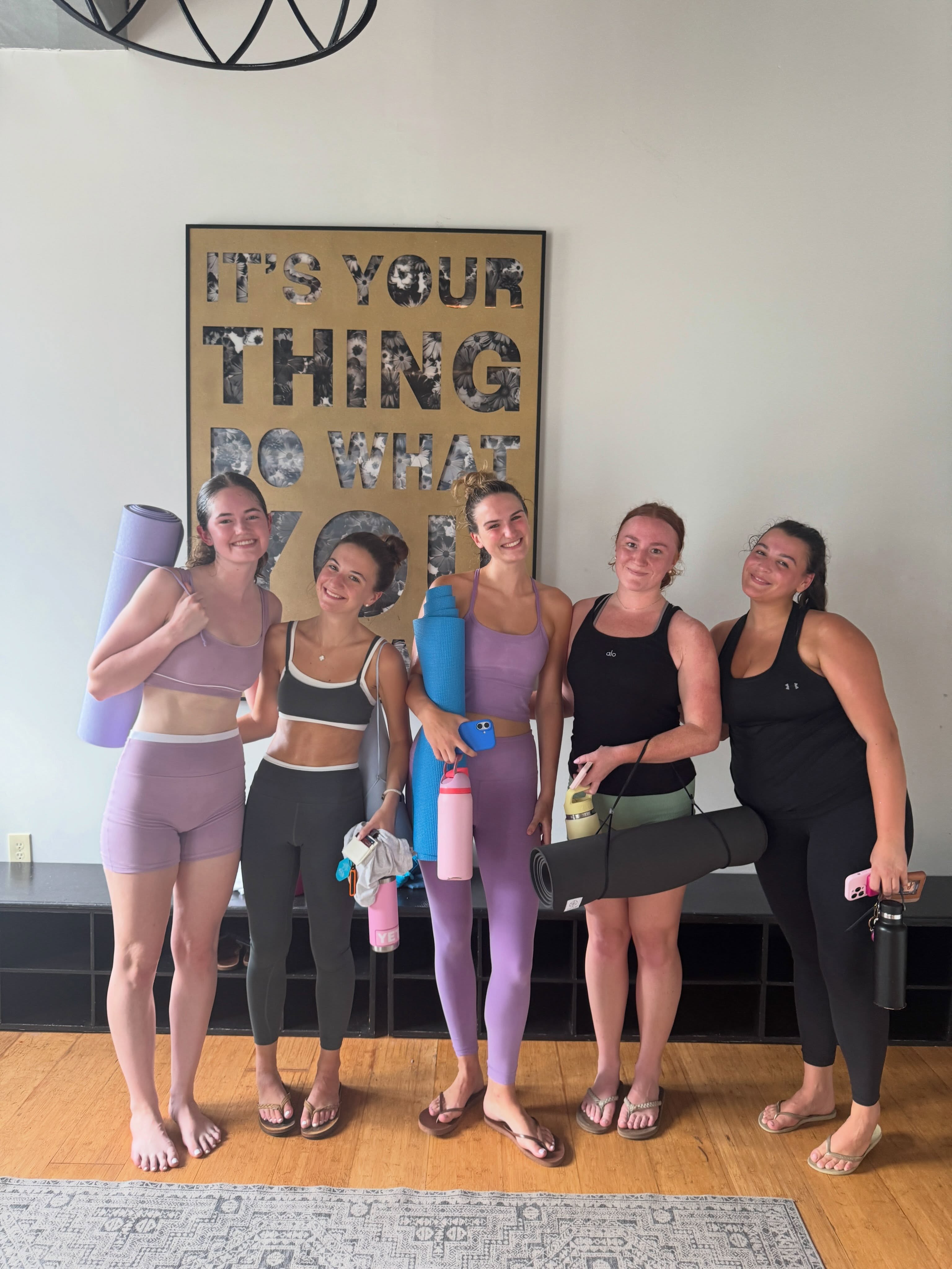 A great day in Studio B. 🩵🧿
A big shoutout to everyone who showed up on their mats today! ESPECIALLY all the new Bikram students. You guys crushed it!!
@mcmanus_ally
@isabelsh14
@_siena.r
@mary_is_martin
@emilyvanourny
@cra0213
Thank you all for sharing your practice with us!!!
The benefits of yoga go far beyond the mat. Yoga brings us in, but community keeps us together. Whether you’re a seasoned vet or a new practitioner, come experience all the benefits of hot yoga with us.