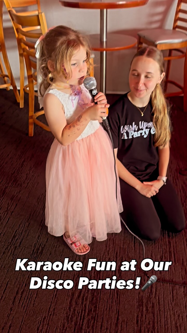 🎤 Karaoke time! 🪩✨
Let the kids take centre stage with karaoke included in our Gold & Diamond Disco Party Packages! 🎶
Packed with music, dancing, games and plenty of party fun from start to finish.
📍 Available across Sydney
🌐 wishuponapartyco.com.au
.
.
.
#SydneyKidsParties #DiscoParty #KaraokeParty #KidsEntertainment #SydneyMums BirthdayPartyIdeas