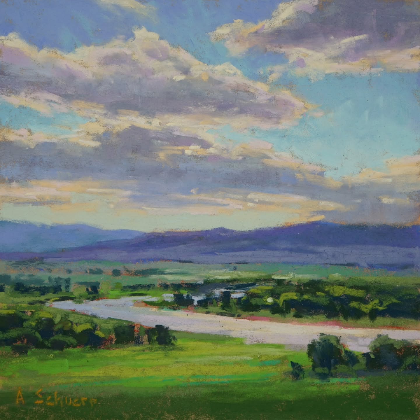 From @livingstoncenter4artandculture Artist Spotlight: Aaron Schuerr
www.aaronschuerr.com
"Painting is my attempt to hold onto the memory of a sunset, or the sound of waves crashing, or the sensation of a summer breeze...I paint where the muse inspires and sleep on the ground wherever I end up. I don't do it to prove anything. I do it because it brings me closest to myself. It's quiet up there in the wilderness, and for a time, it's quiet within."
Aaron has work in both the silent and live auction.
"Valley Light" was created with pastels and will be on display and able to be bid on during the Silent Auction at the Livingston Center for Art & Culture from September 11 - 25.
"Emigrant Light" is an oil painting and will be available at the Big Bend Fine Art Live Auction at the Livingston Depot on September 26th and on display at The Danforth Museum of Art from September 11th - 25th.
@aaronschuerr
#art #montanaartist #parkcountymt