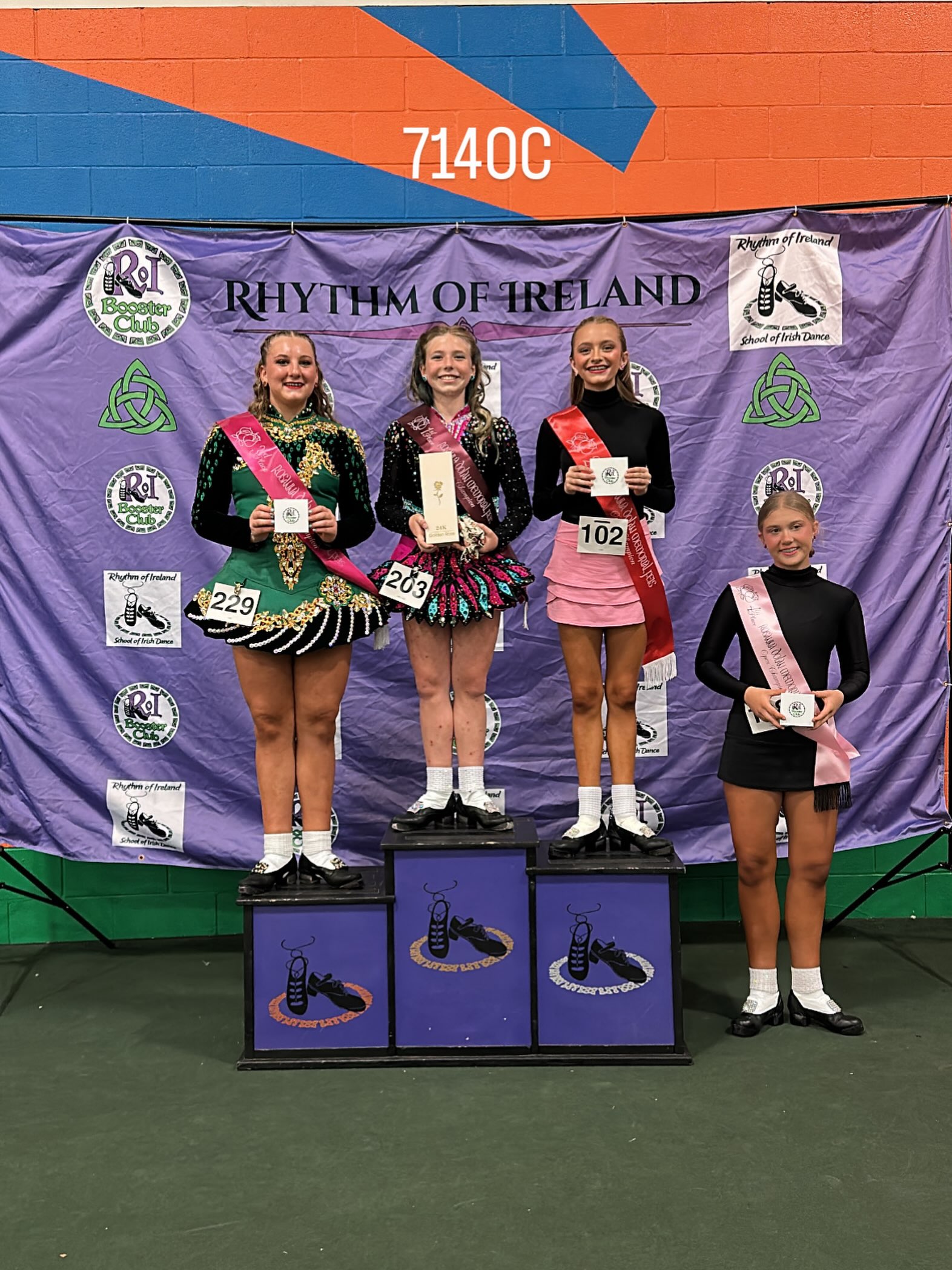 Winners of 714OC. Congratulations, Kaitlyn!