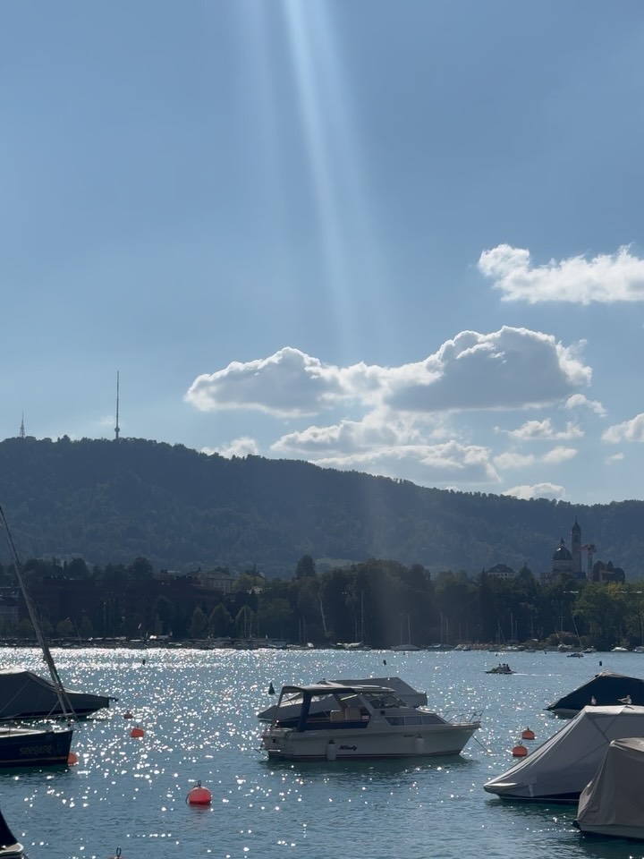A few days in Zurich will have you contemplating a move over there. If peace was a place.