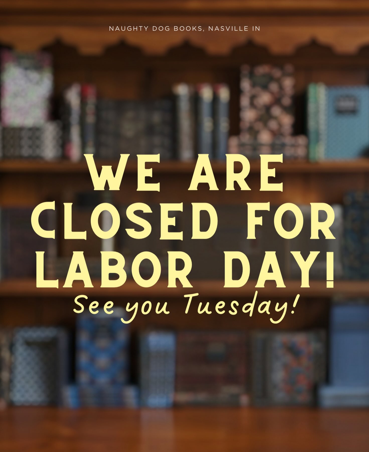 Hope everyone has a wonderful Labor Day! See you Tuesday!📚✨🐾