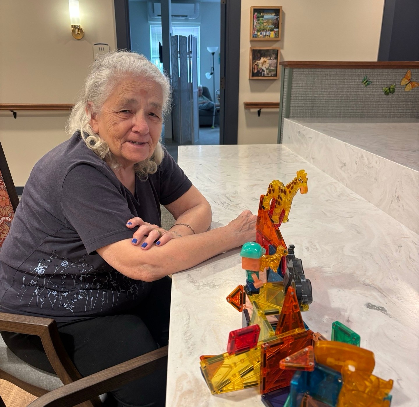 ๐ Sensory Sunday in Corbel Memory Care. Residents enjoyed a relaxing afternoon of hands-on sensory activities.
#VergennesGrand #MemoryCare #vergennes #LifeisGrandHere #GSLcommunities