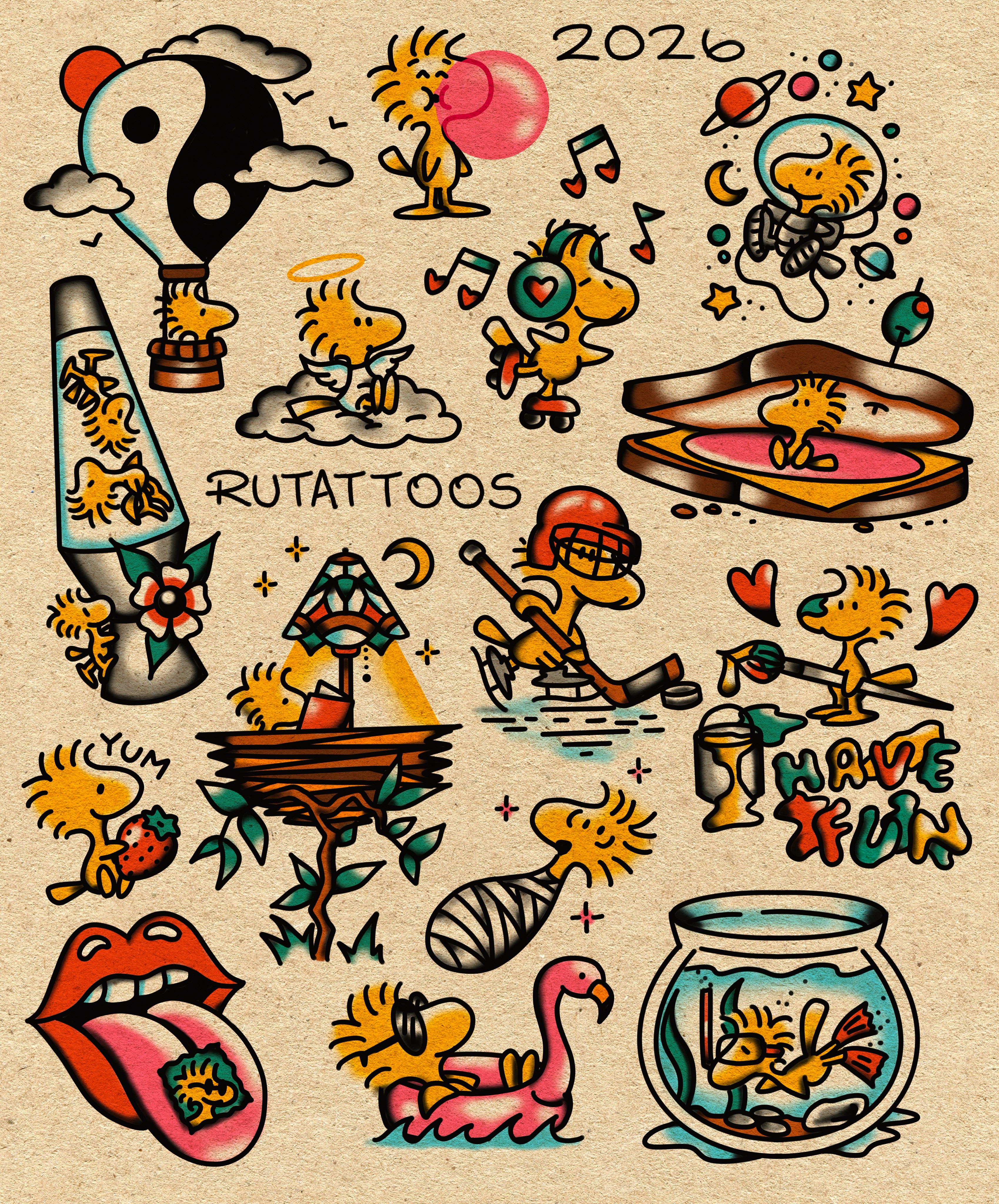 Yellow ink is stocked up, and I know you've got a spot or two to fill. Pricing listed is for arms/leg placements only 💛