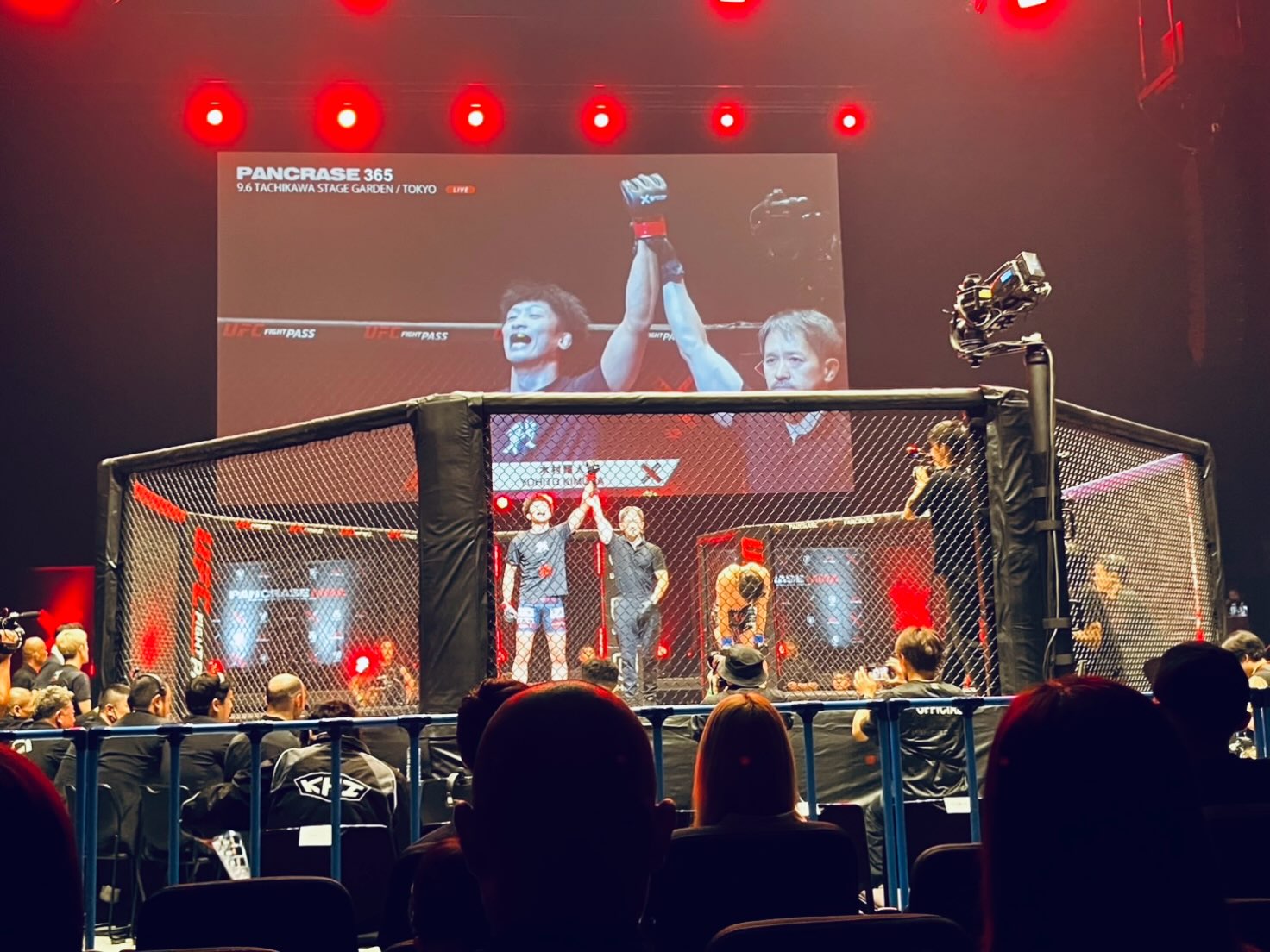 木村選手、見事勝利!