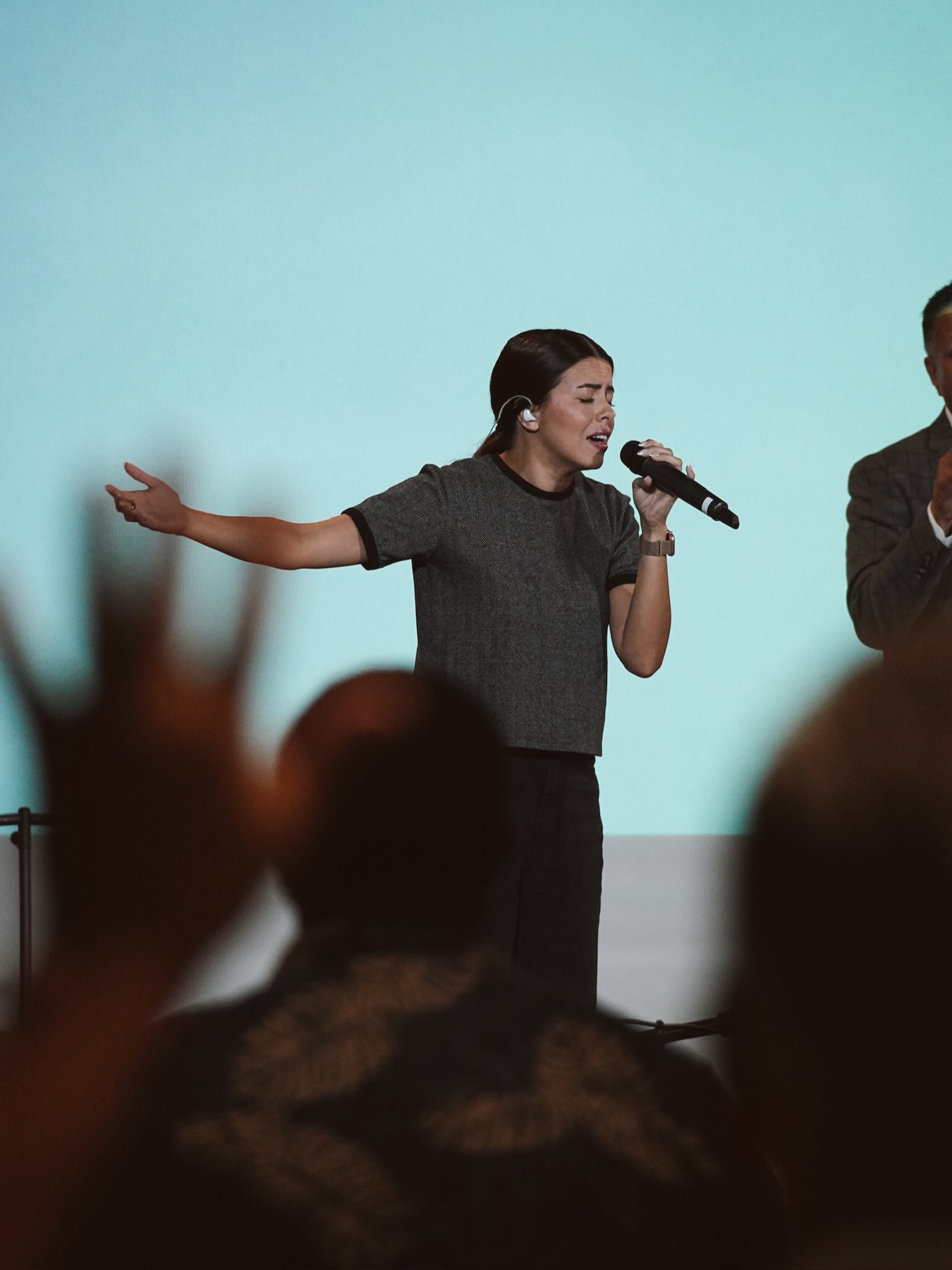 There’s something special about worshipping together. 🤍
One church. One family. One name lifted high.
We can’t wait to gather tomorrow and worship Jesus together; and we’re especially excited to welcome our Pastors back from sabbatical!
Come expectant. Come ready to worship. There’s a place for you here.
See you tomorrow at 10AM! ⛪️