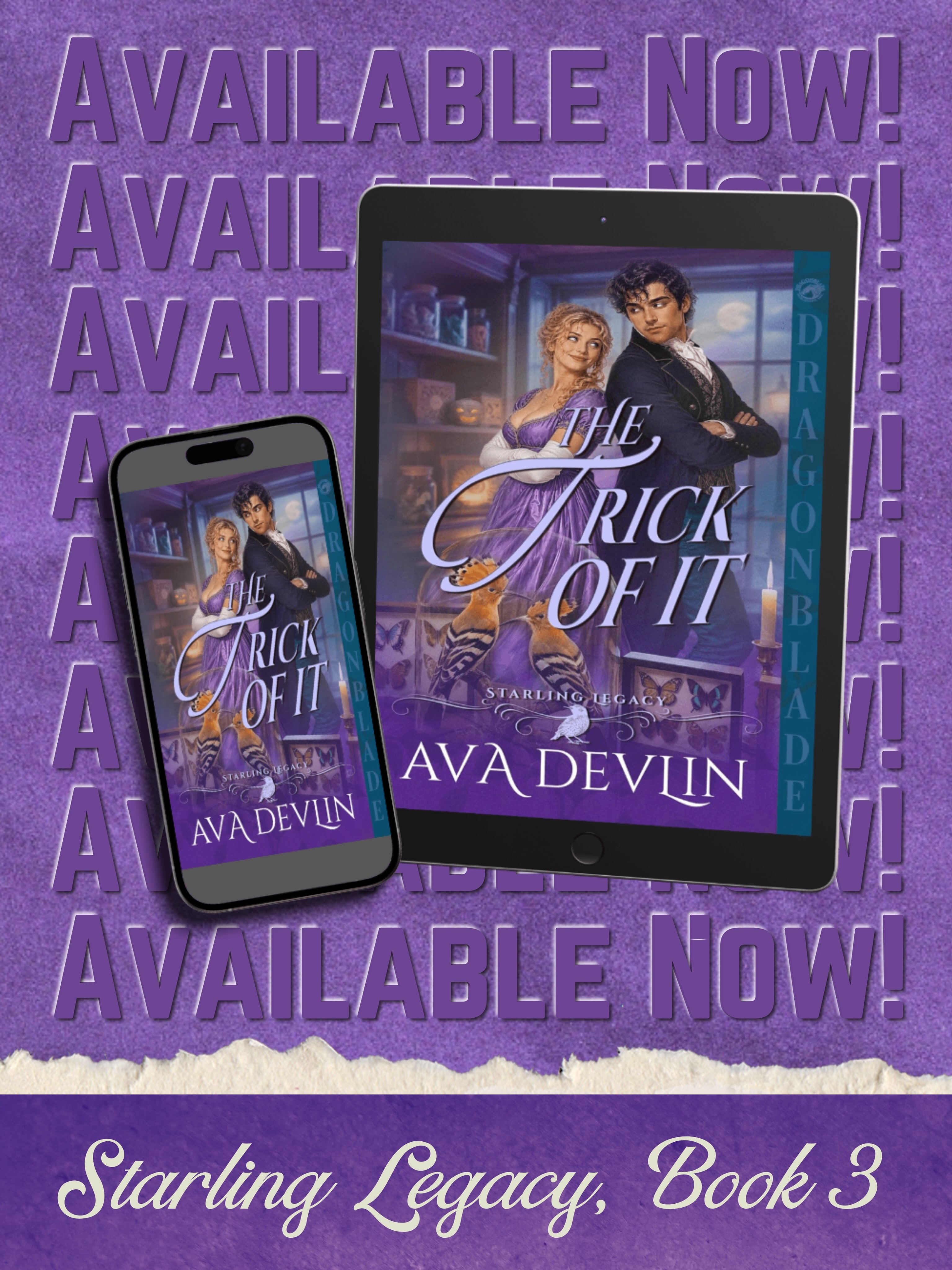 The waiting is over. The curtain is up. And Rhys and Seph are ready to make a little magic.
THE TRICK OF IT is OUT NOW!! This is the third book in the Starling Legacy series.
Available here and in KU:
https://amzn.to/4fFjtmS
Here’s what readers are saying...
“There’s so much love and detail that went into this story and all the characters! The setting was picture perfect, the performances mesmerizing,”
“A fun and entertaining read, with plenty of chemistry, flirting, tension, and enough twists to keep me guessing. Rhys and Seph definitely stole the show for me”
“My favorite book so far! This was an absolute joy to read!”
“Rhys and Seph’s chemistry was so good. They really made every page a delight.”
“A marvelous story.”
Tropes you’ll enjoy:
Rivals to Lovers
Forced Proximity
One Bed
Fake Married
Irish Traveller Heroine
Welsh Hero
Tricksters in Love
Samhain/Halloween Romance
Gothic Atmosphere
Magical Realism